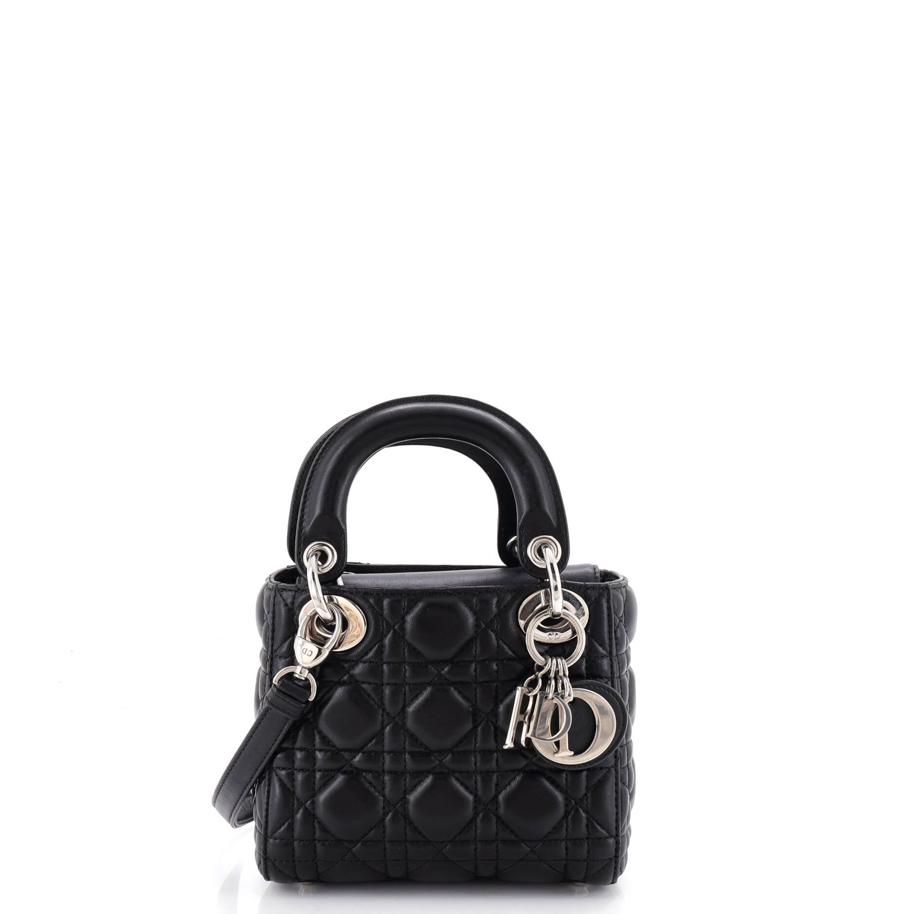 Lady Dior Bag Cannage Quilt Lambskin Mini