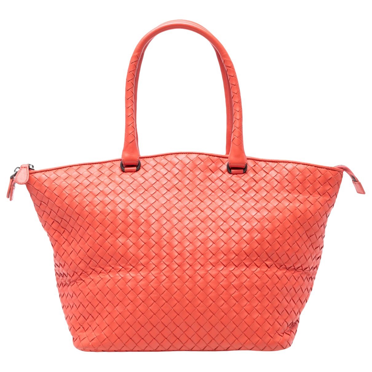Leather tote