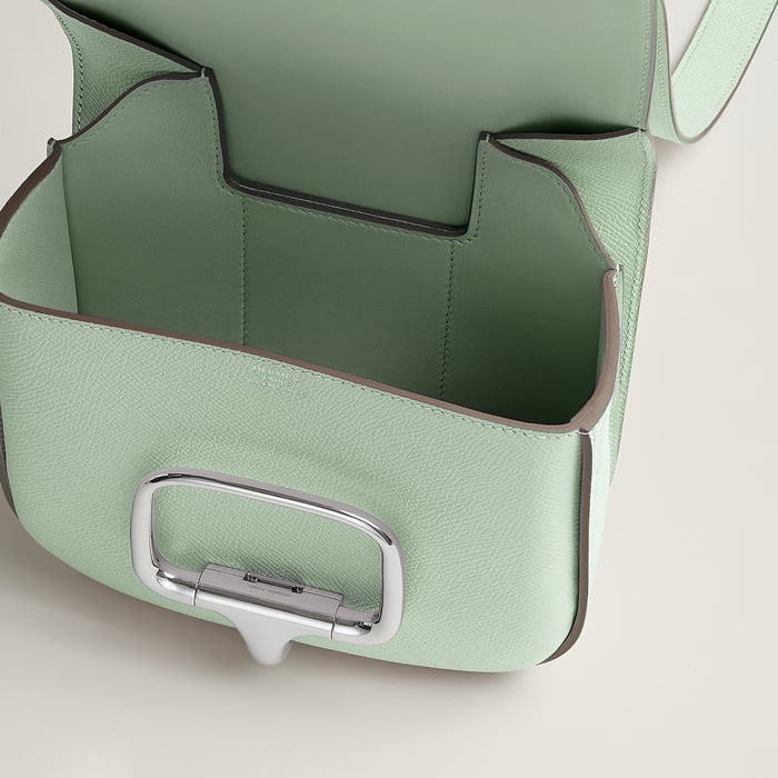 Vert d'Eau Hermès Della Cavalleria Mini Bag II
