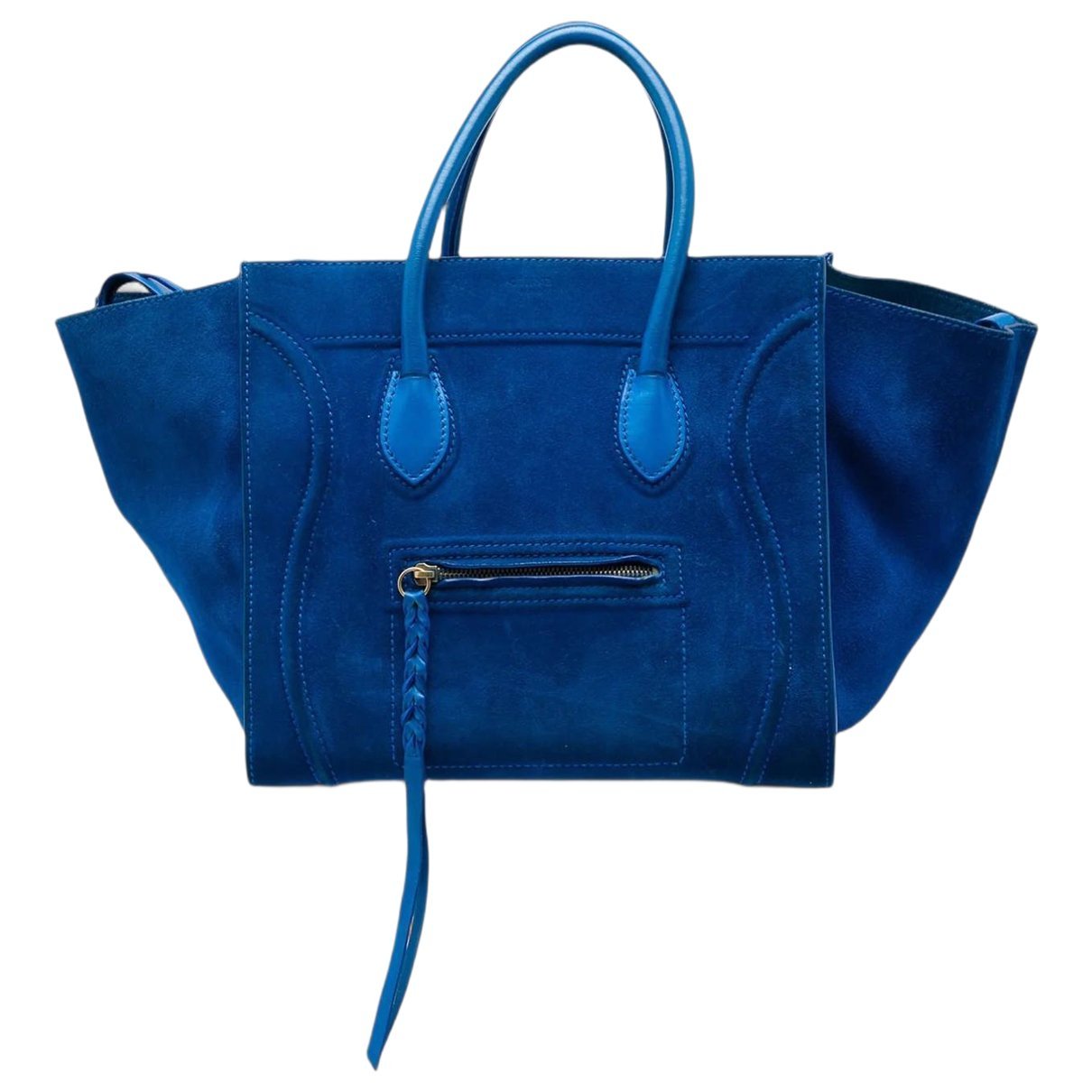 Luggage leather tote