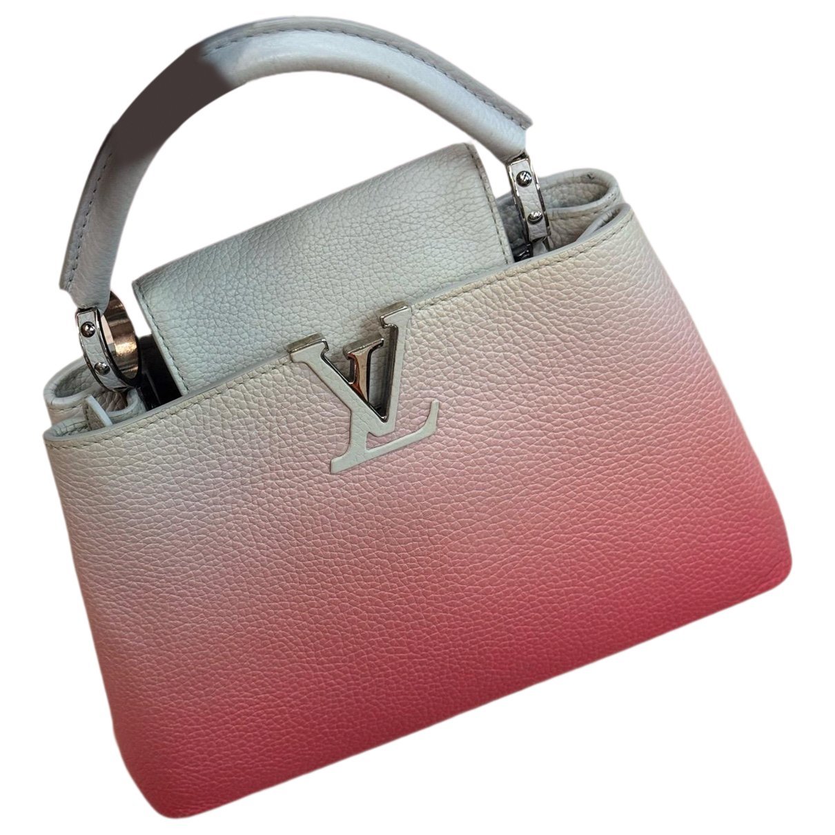 Capucines leather handbag