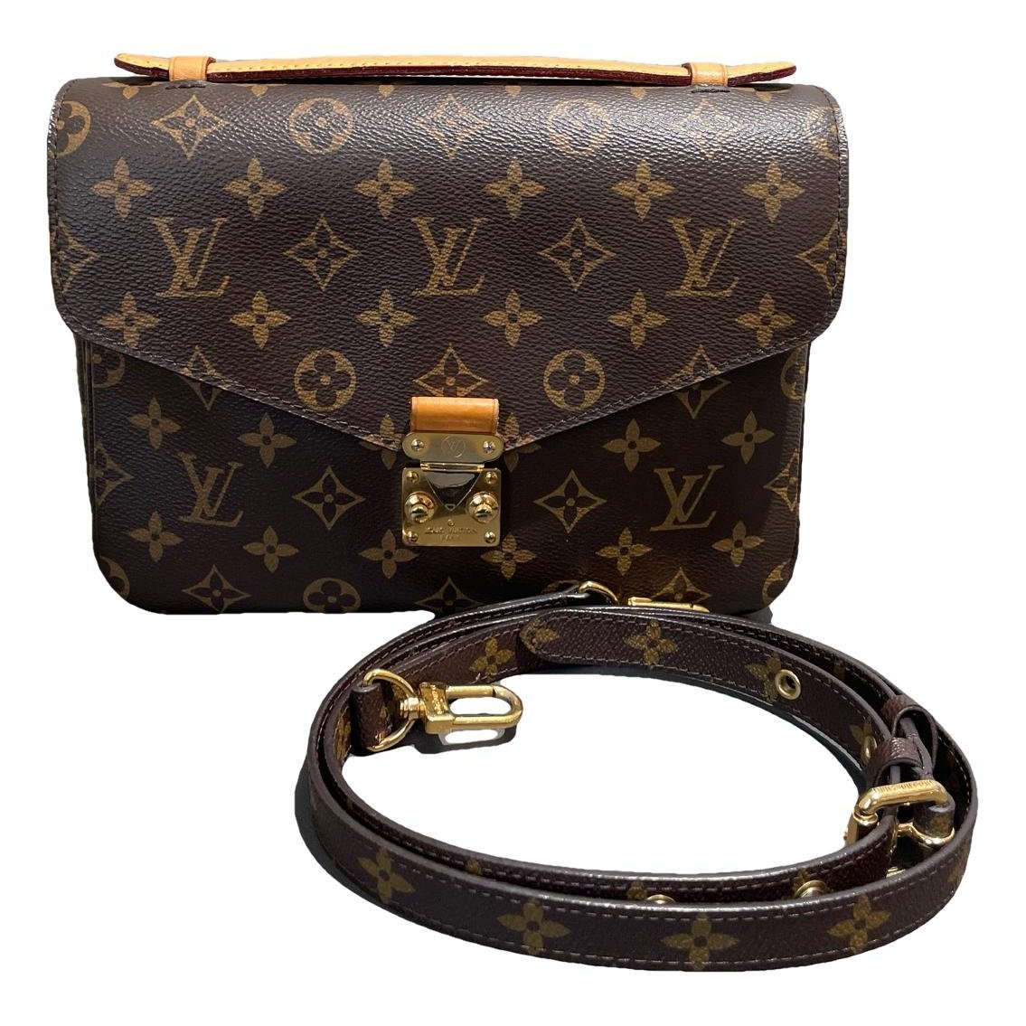 Metis leather handbag