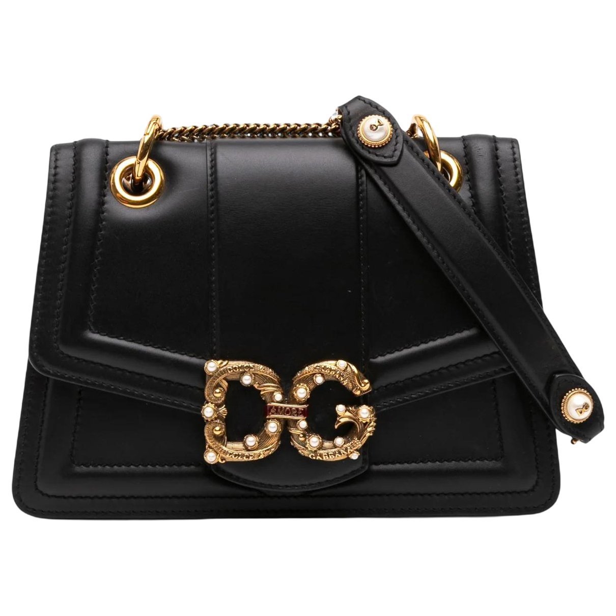 Dolce & Gabbana DG Amore leather bag