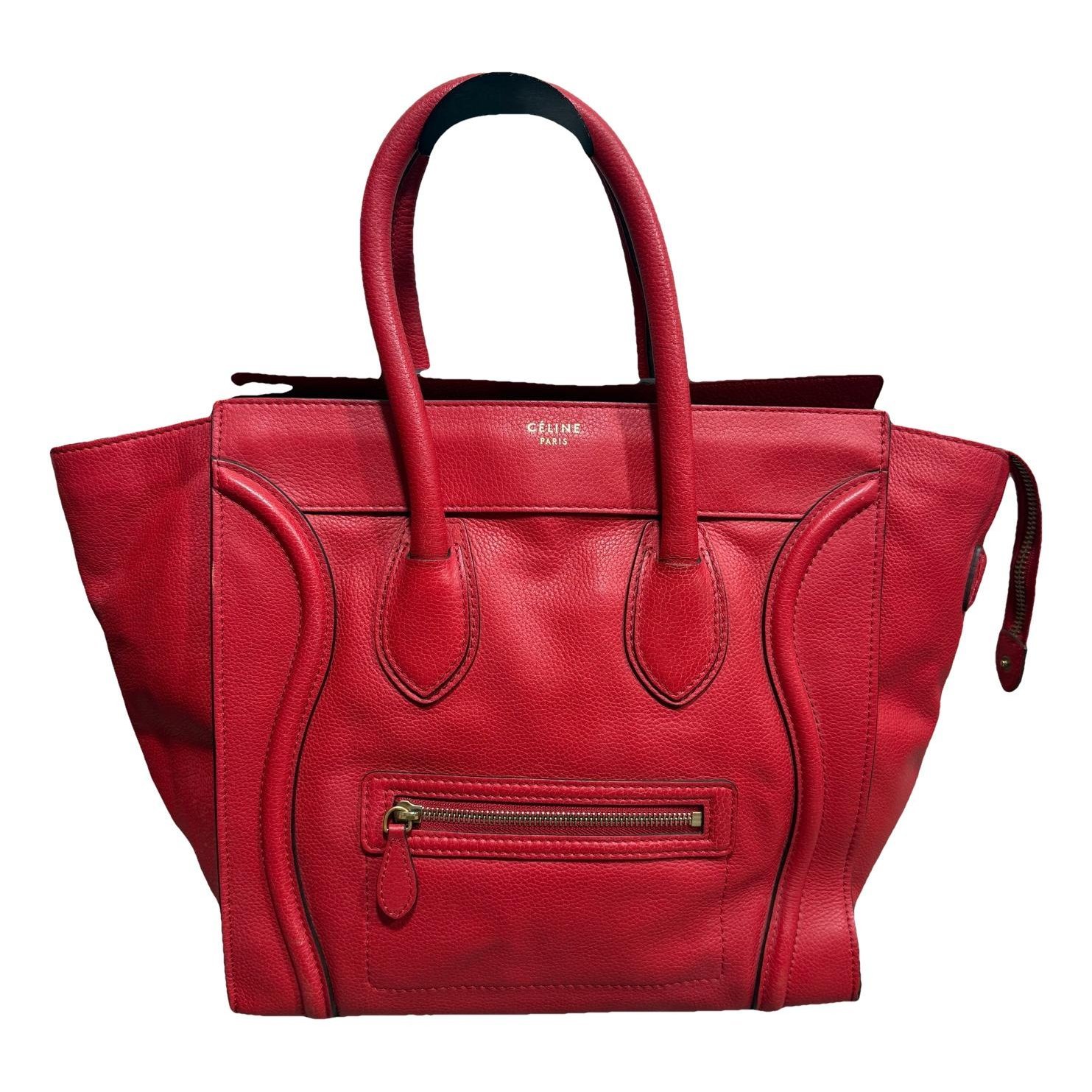 Celine Luggage leather handbag