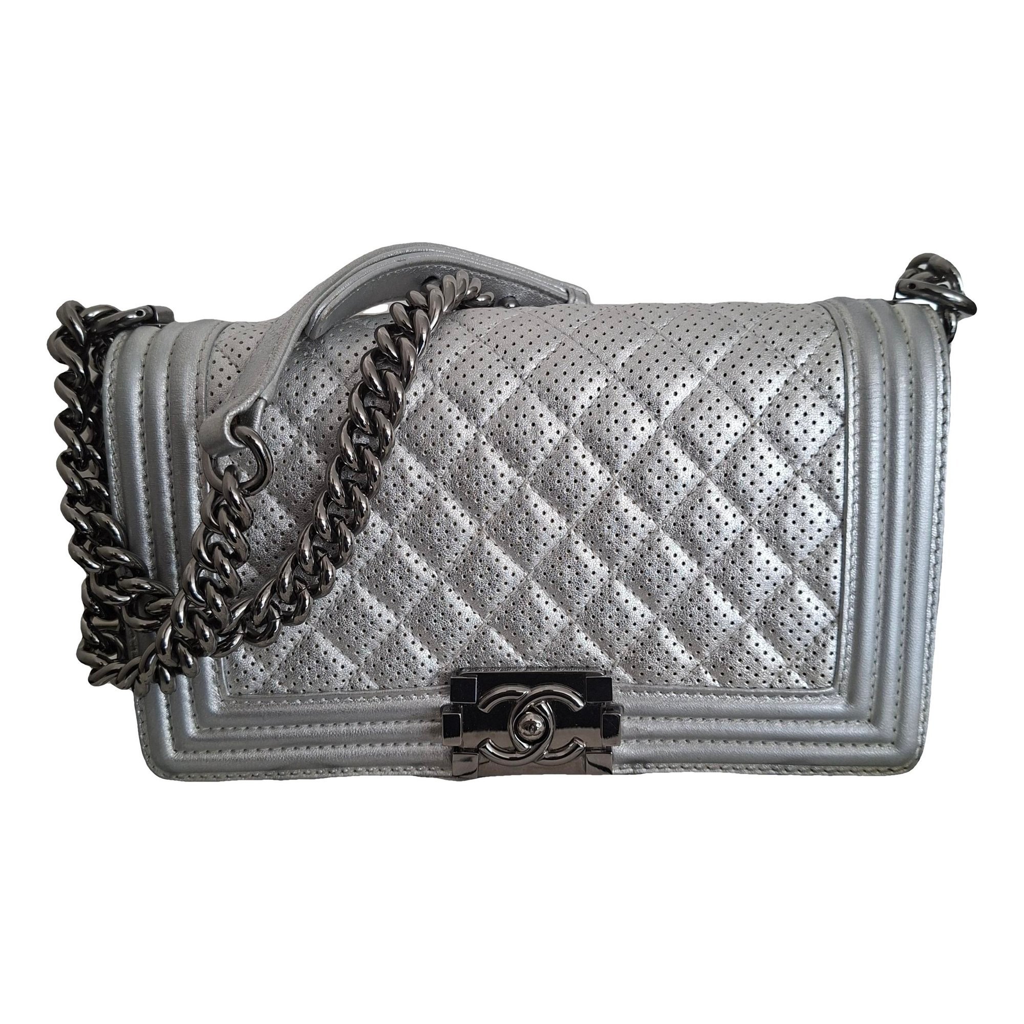 Boy patent leather crossbody bag