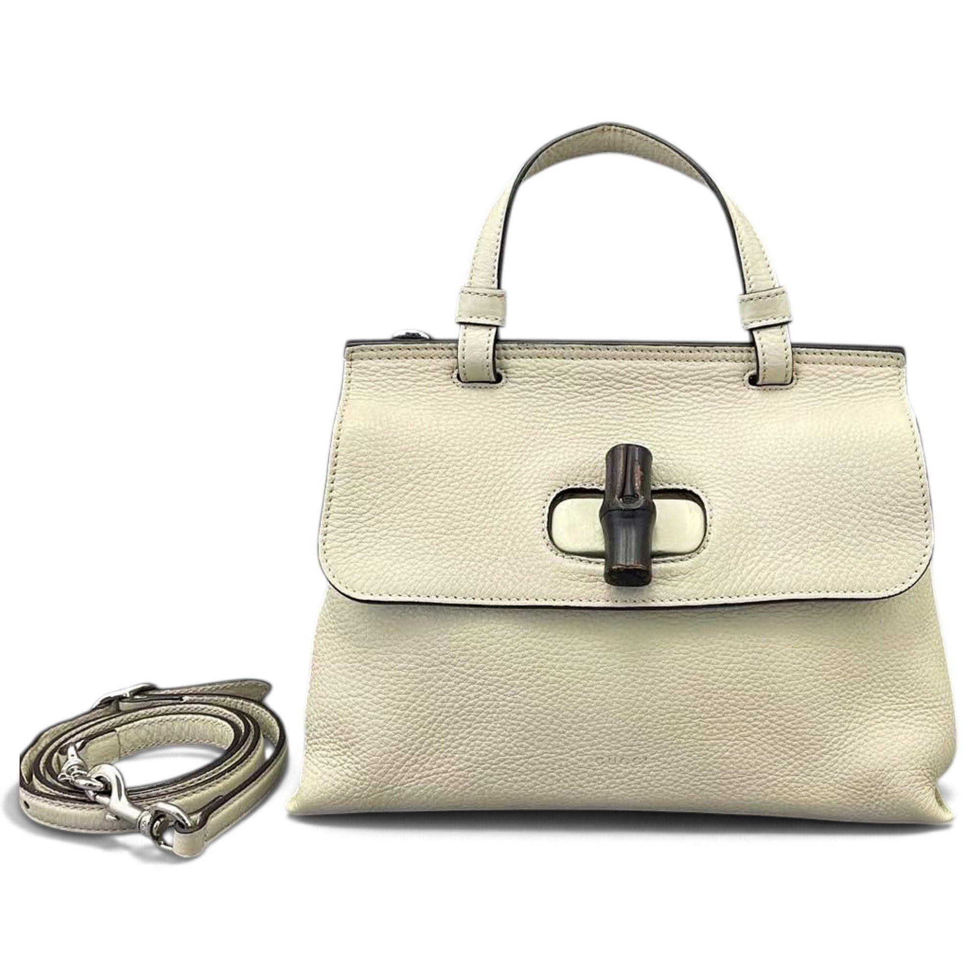 Bamboo Daily Top Handle leather tote