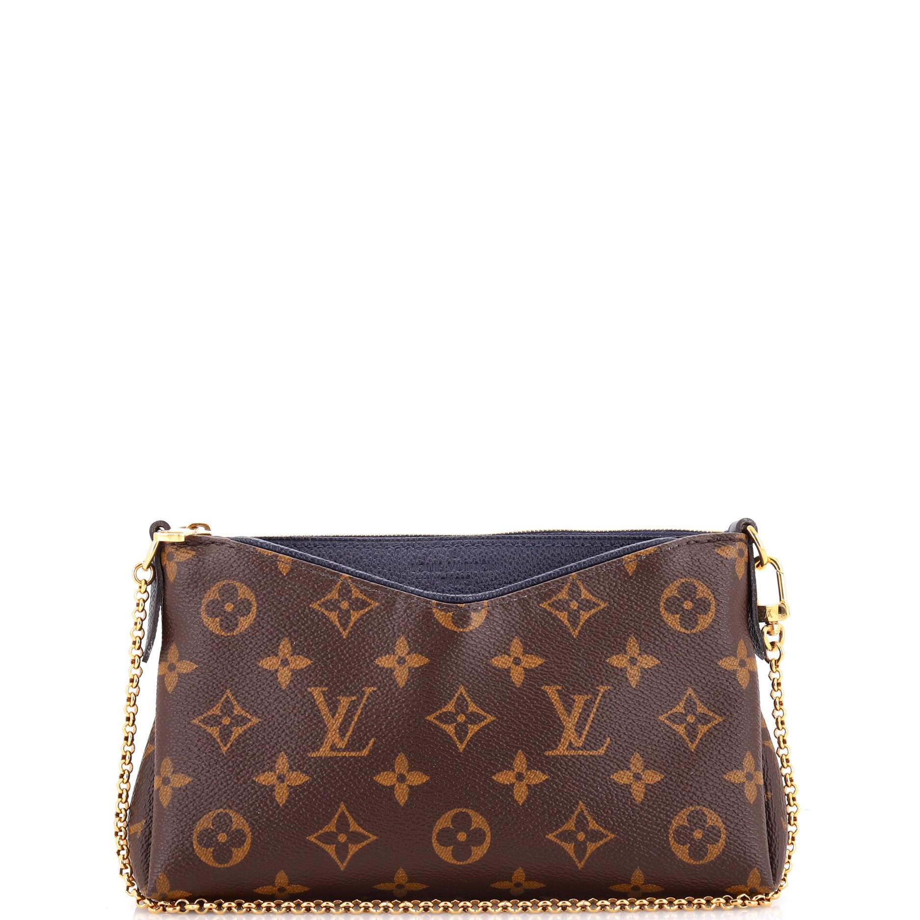 Pallas Clutch Monogram Canvas with Leather