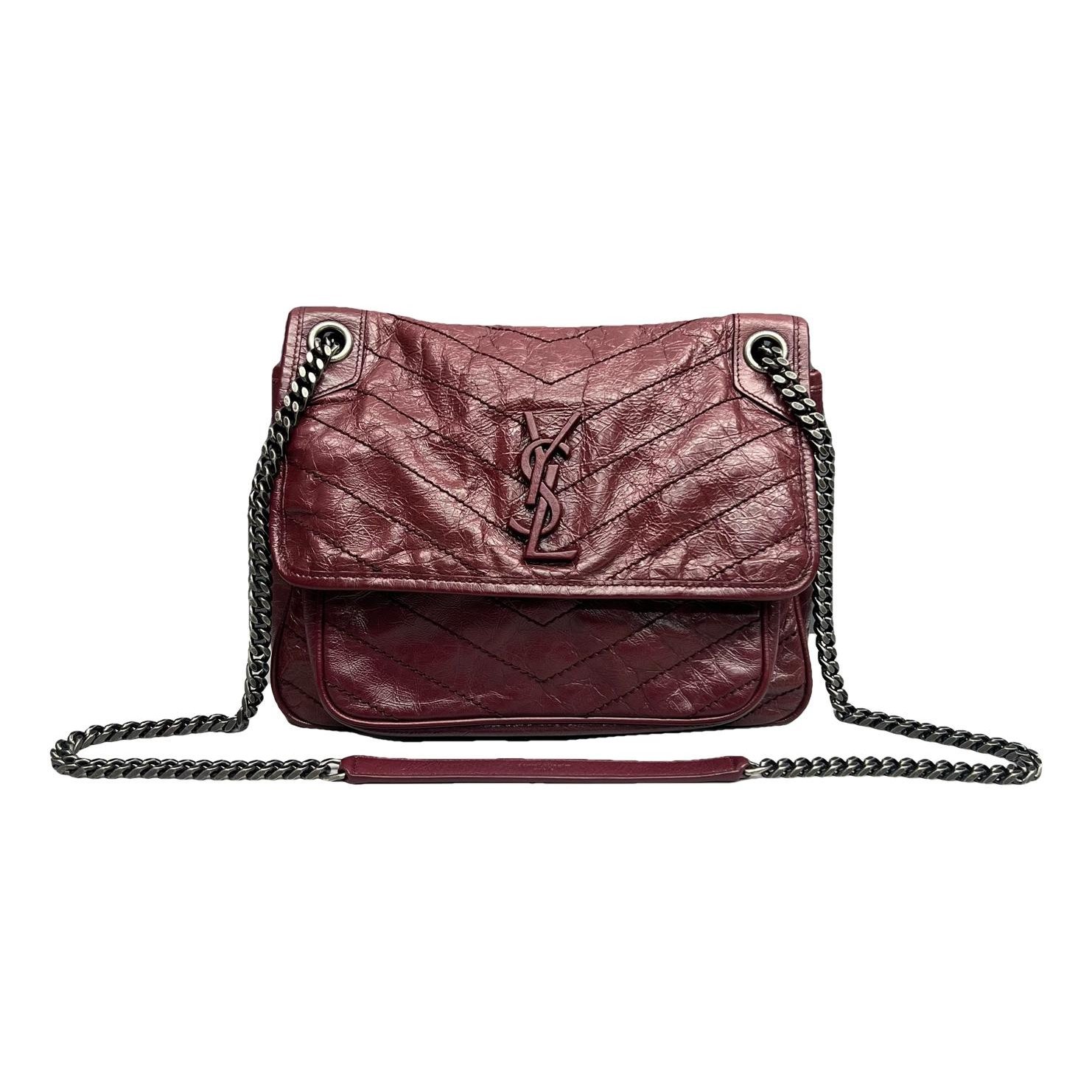 Niki leather crossbody bag
