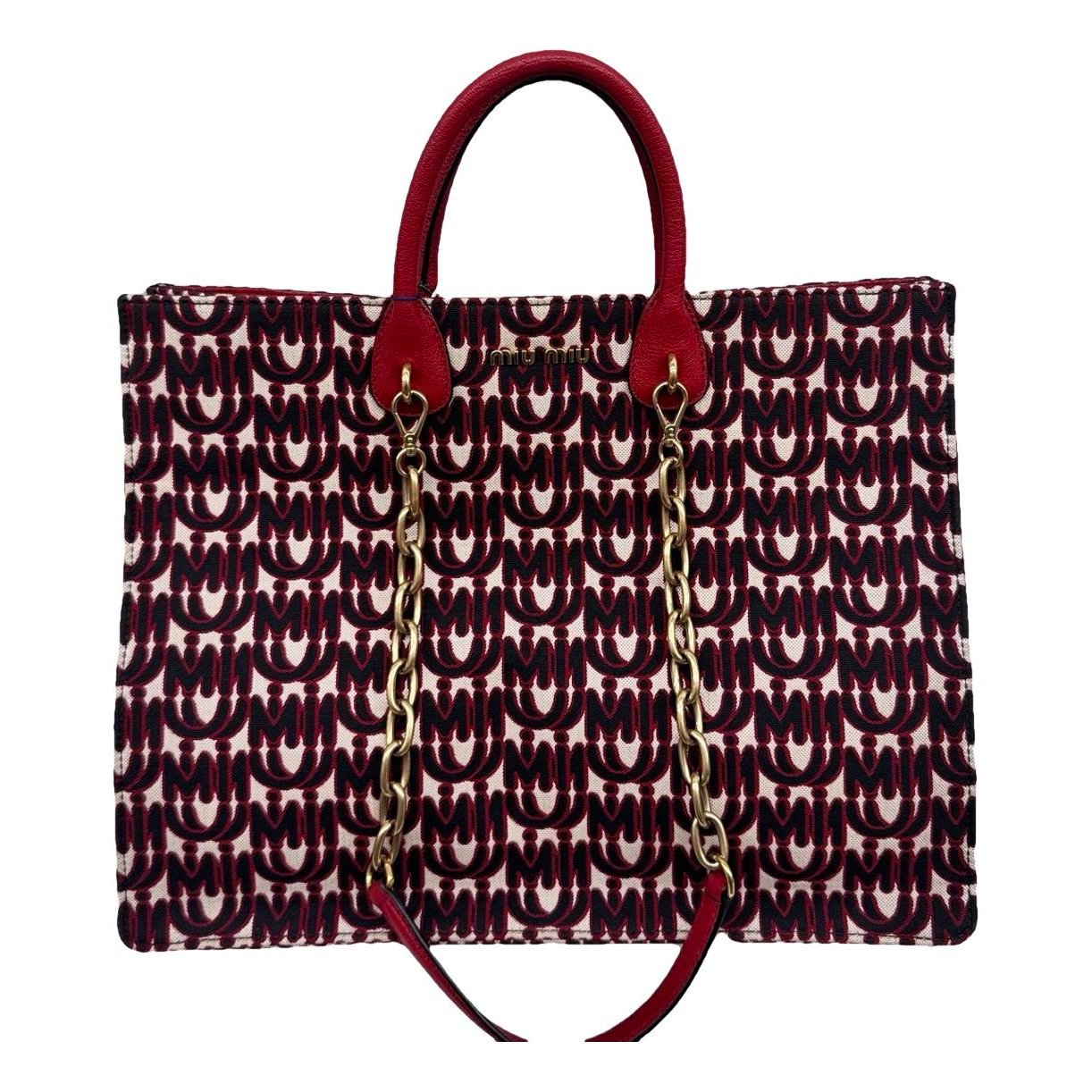 Miu Miu Leather tote