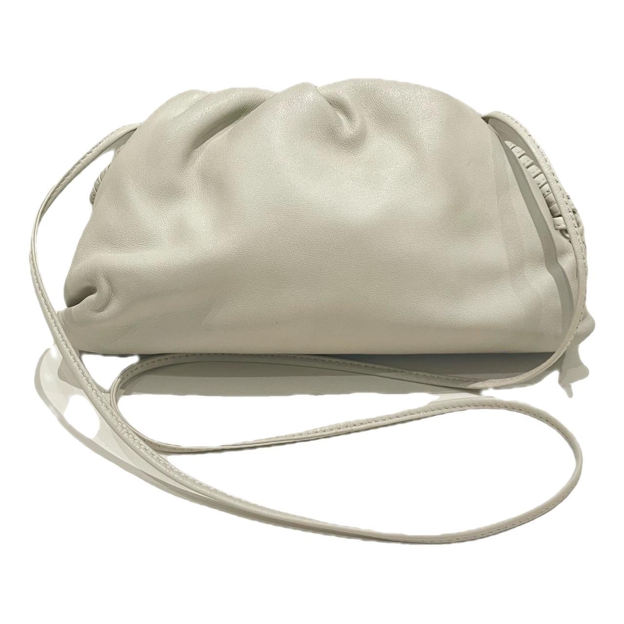Pouch leather handbag