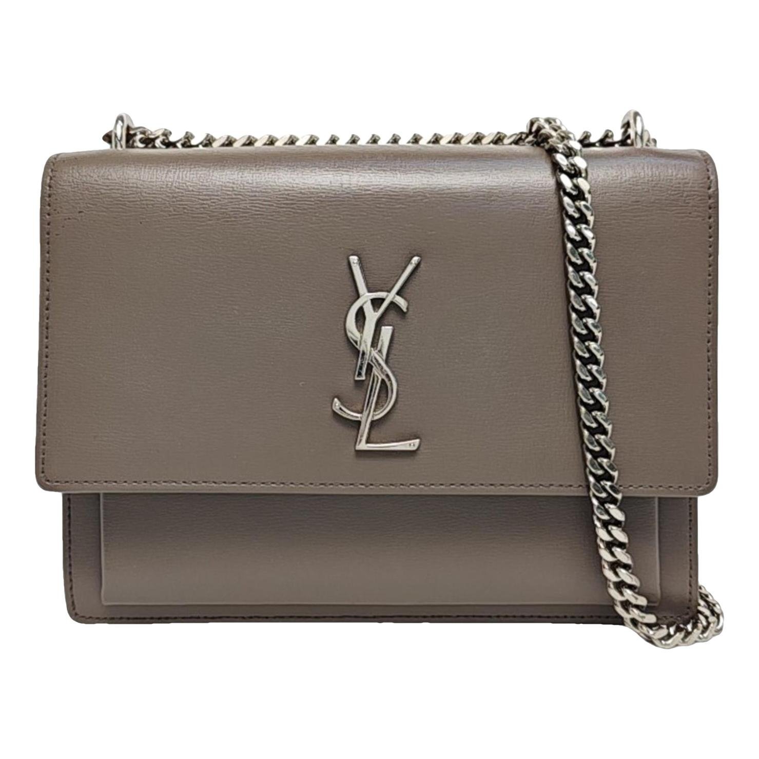 Sunset leather handbag