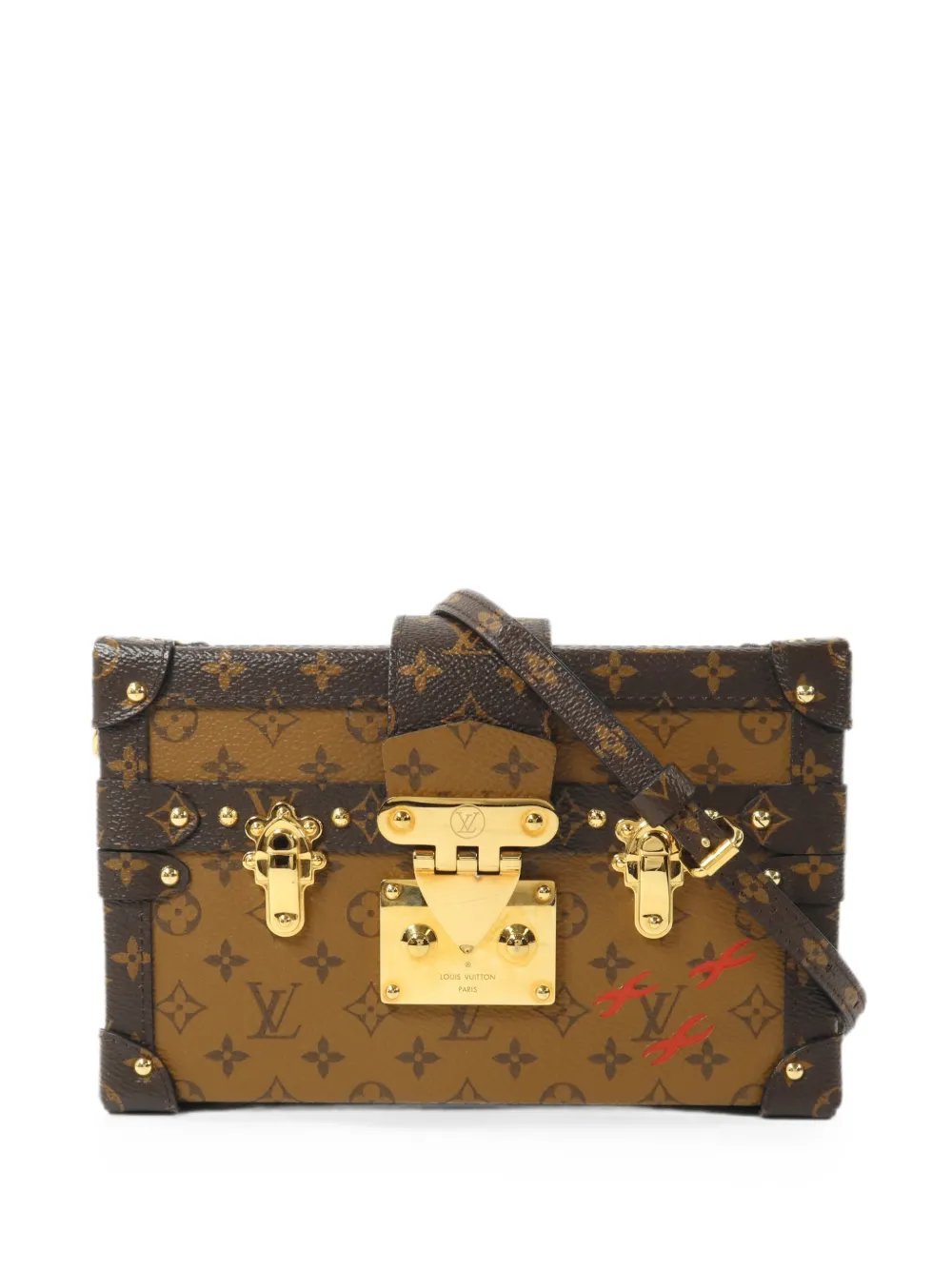 Petite Malle Monogram Reverse shoulder bag