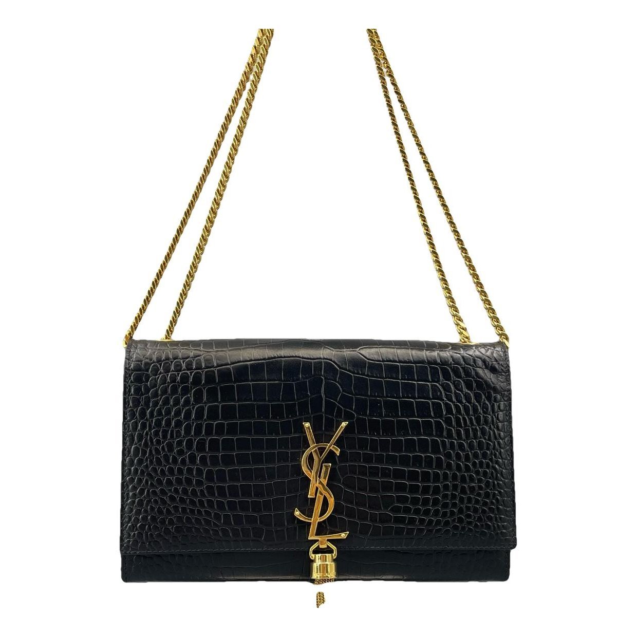 Pompom Kate leather handbag
