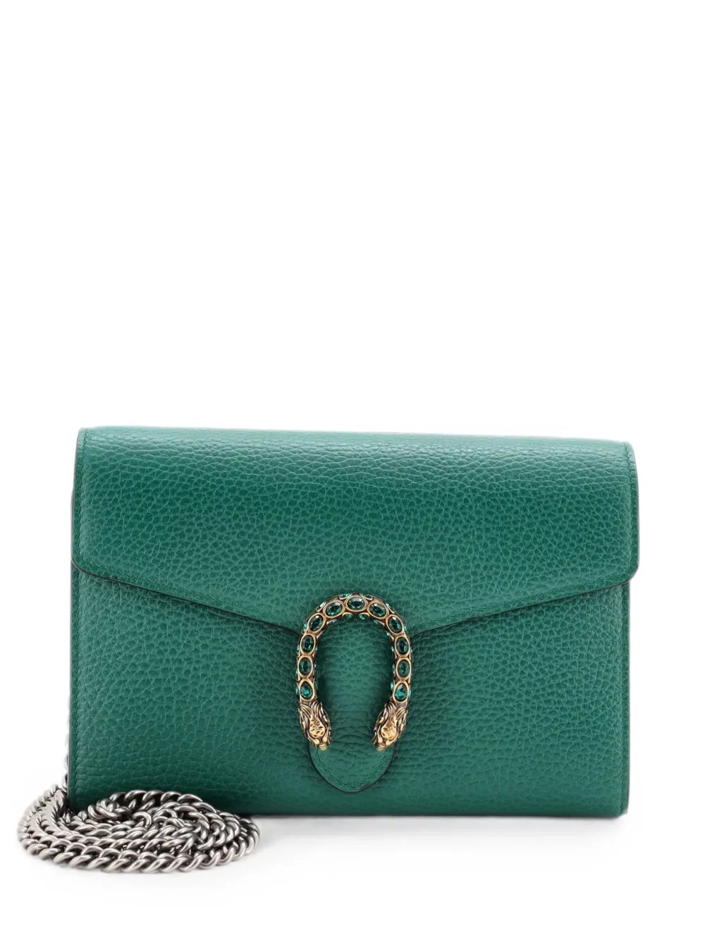 Dionysus Chain Wallet Leather with Embellished Detail Small crossbody bag