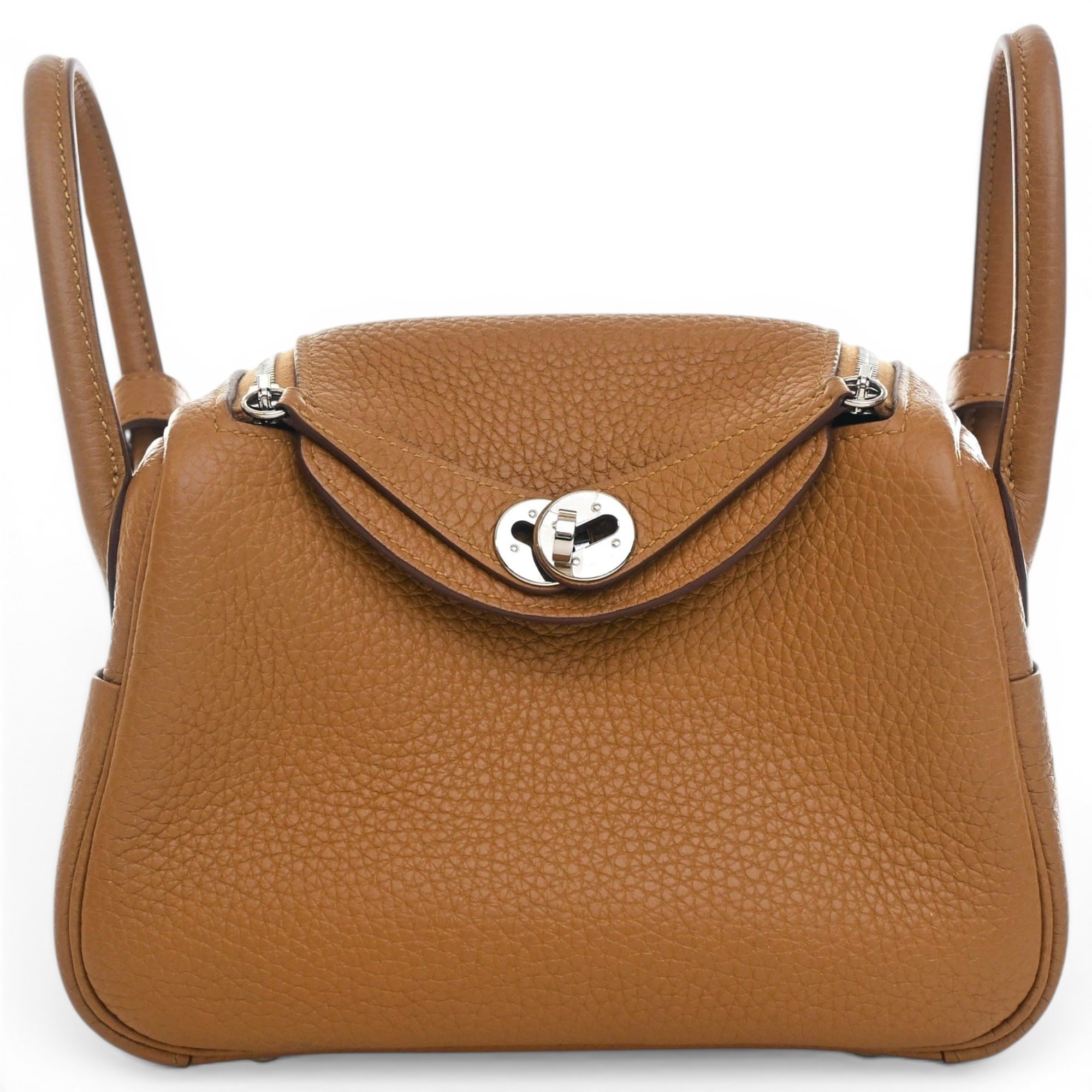 Lindy leather handbag