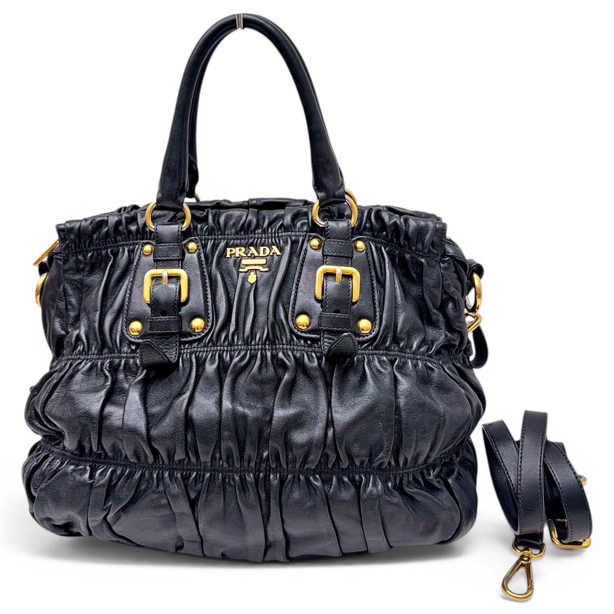 Leather handbag