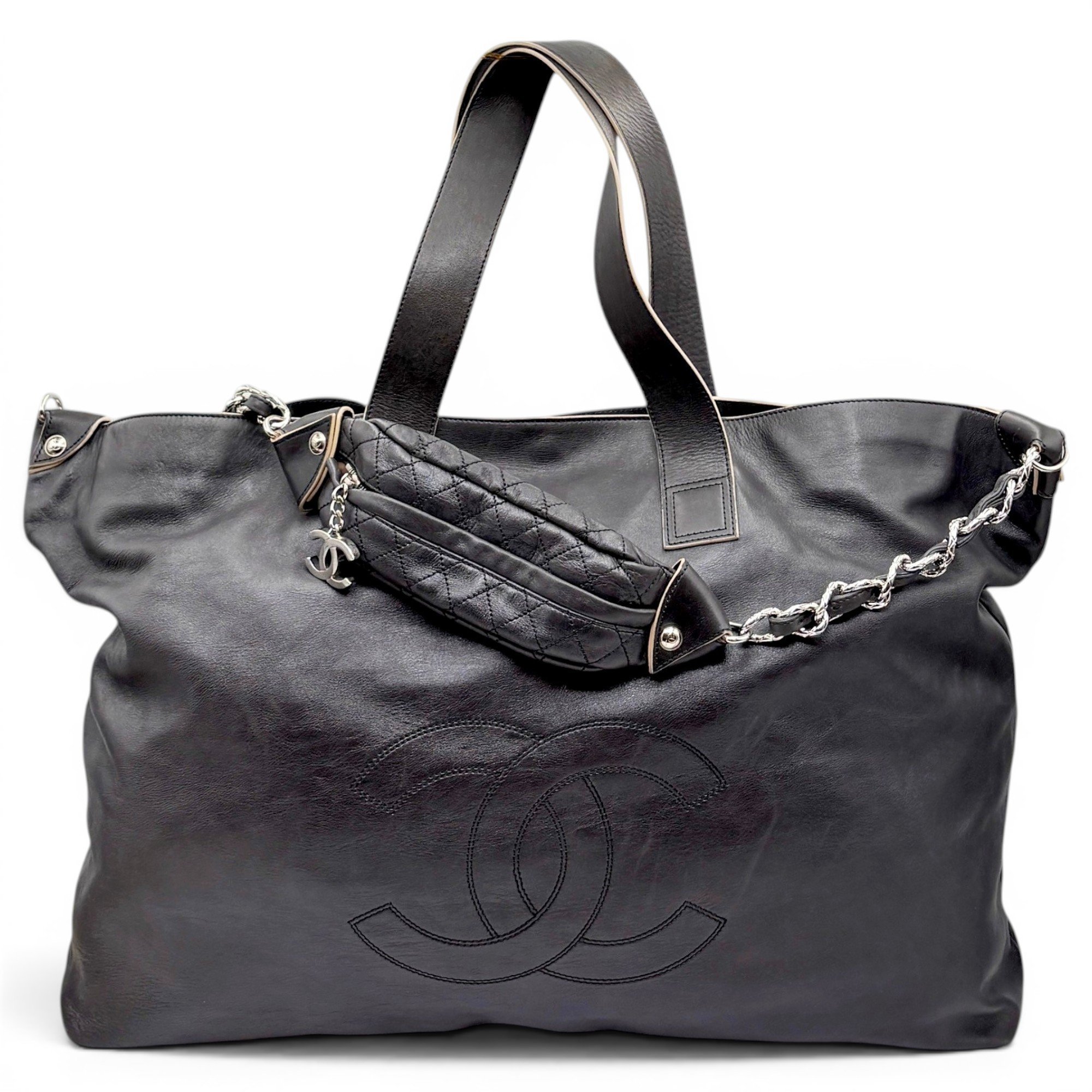Pony-style calfskin tote
