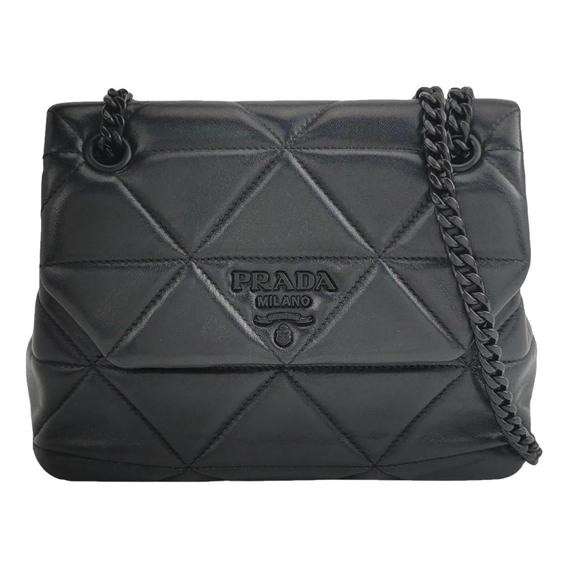Spectrum leather handbag