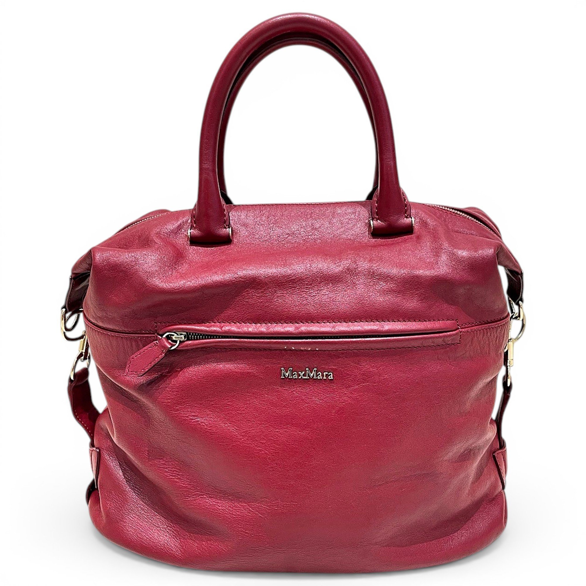 Leather handbag