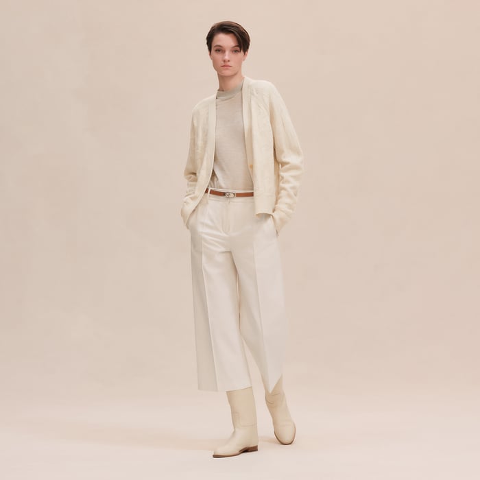 Blanc Naturel Cropped Pants