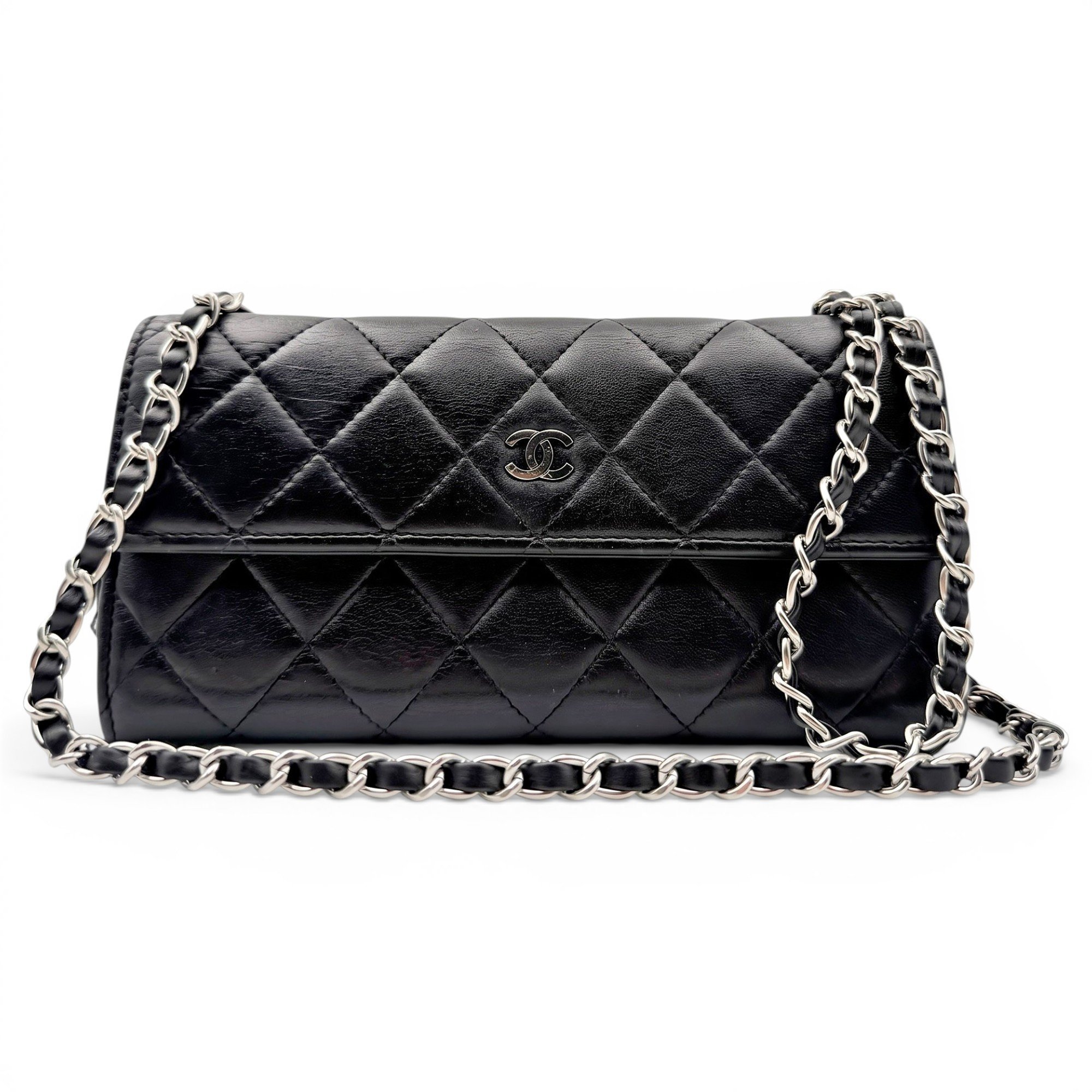 Wallet On Chain Timeless/Classique leather crossbody bag