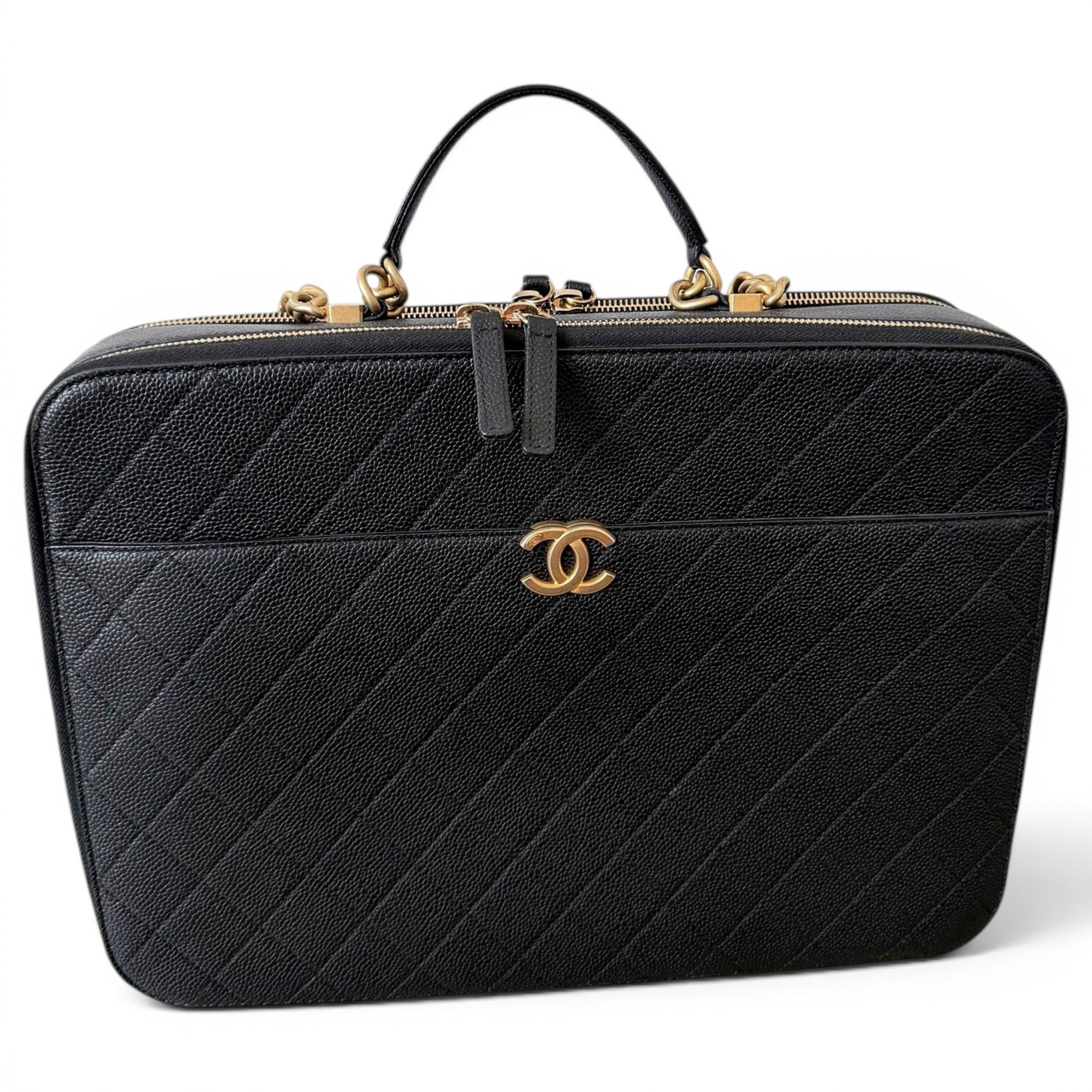 Timeless Classique Top Handle leather tote