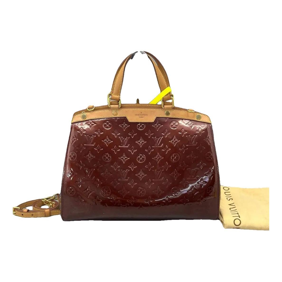 Bréa patent leather handbag