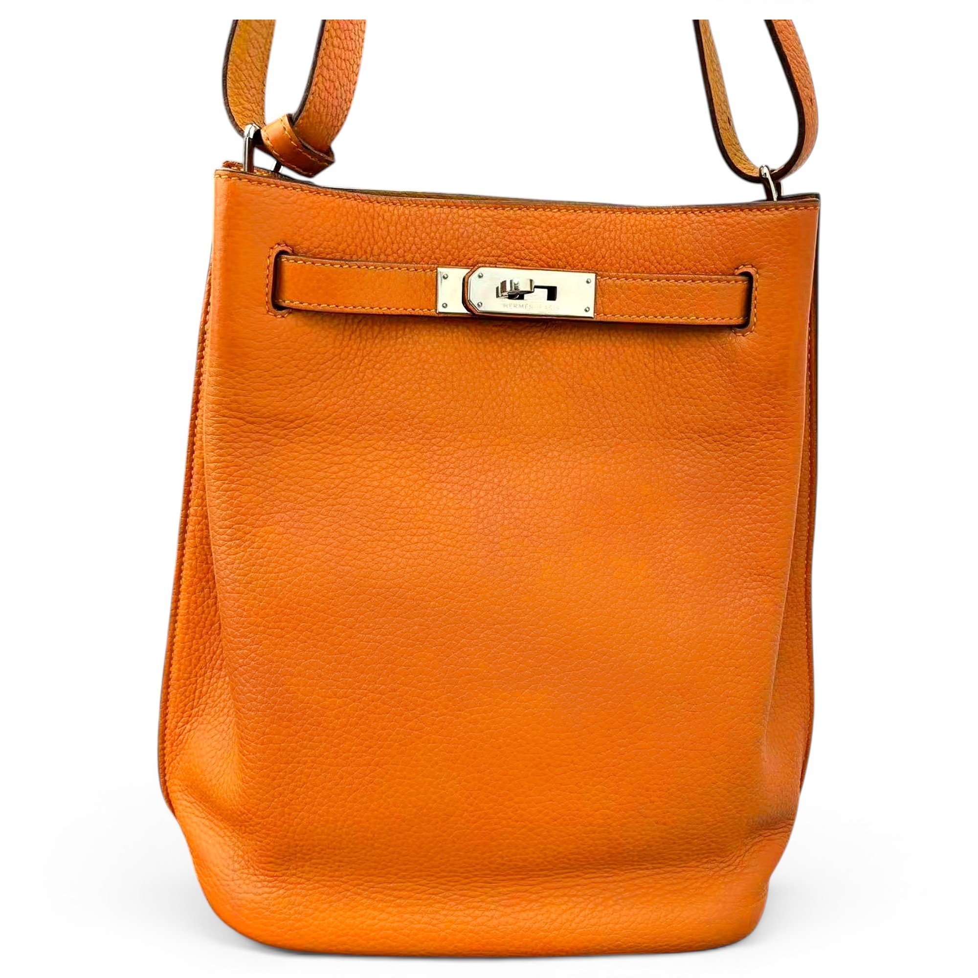 So Kelly leather handbag