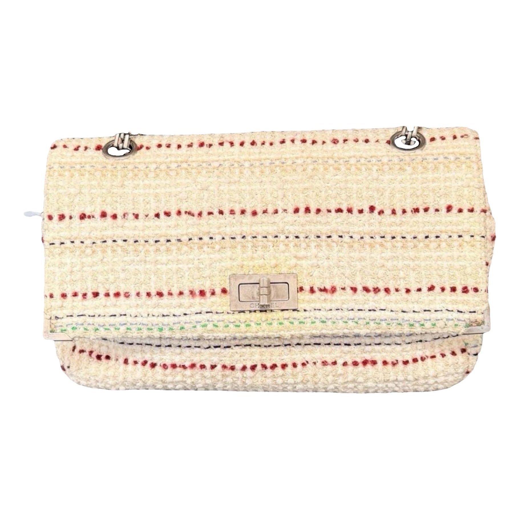 Chanel 2.55 tweed bag
