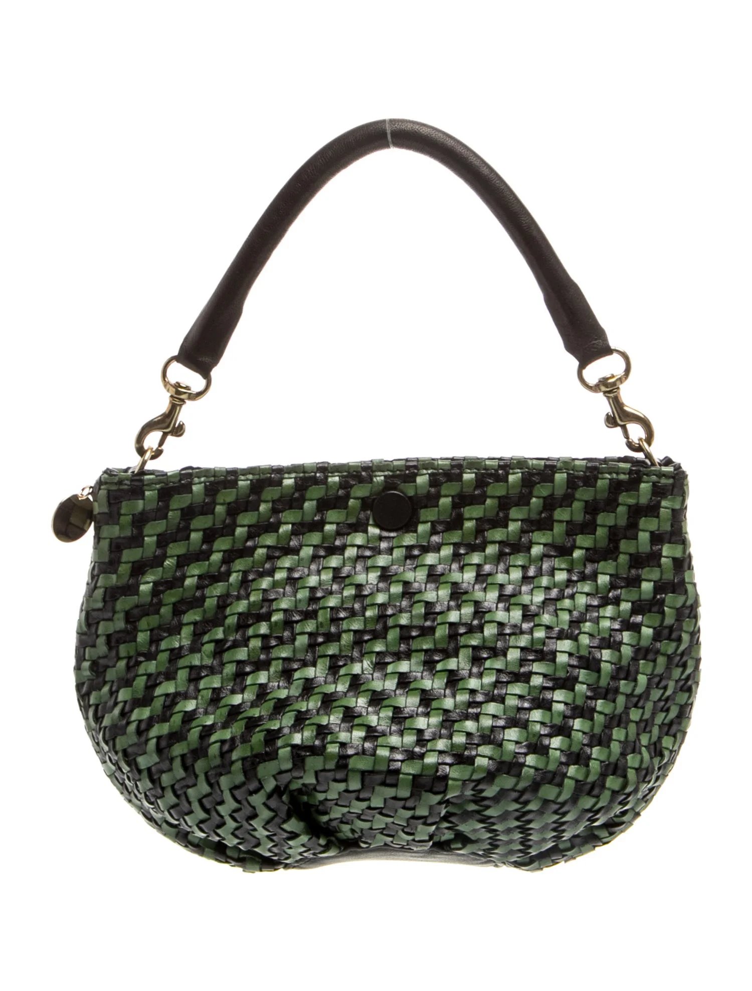 Leather Top Handle Bag w/ Tags