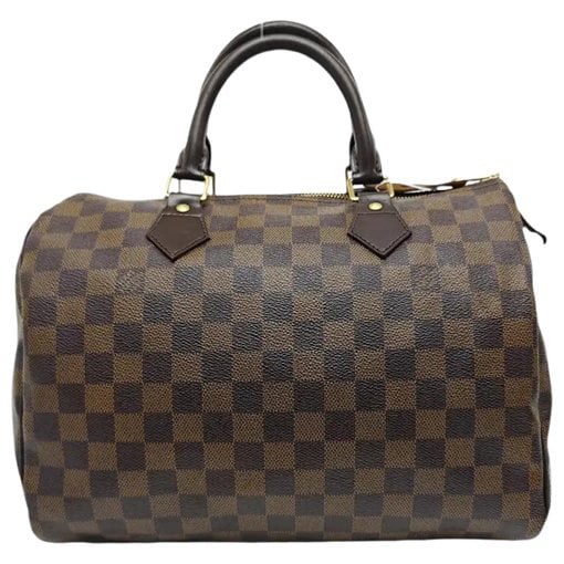 Nano Speedy / Mini HL leather handbag