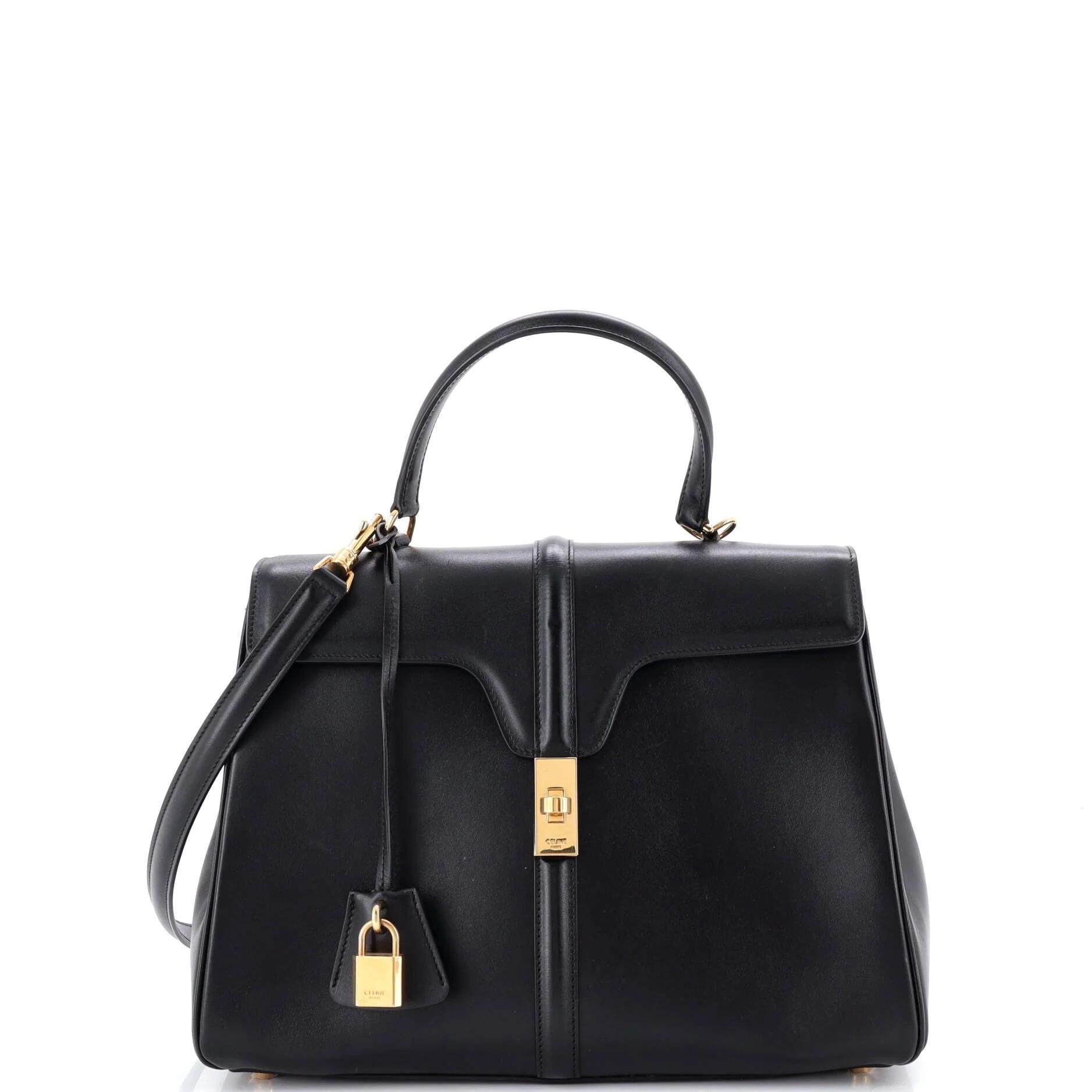 Leather handbag