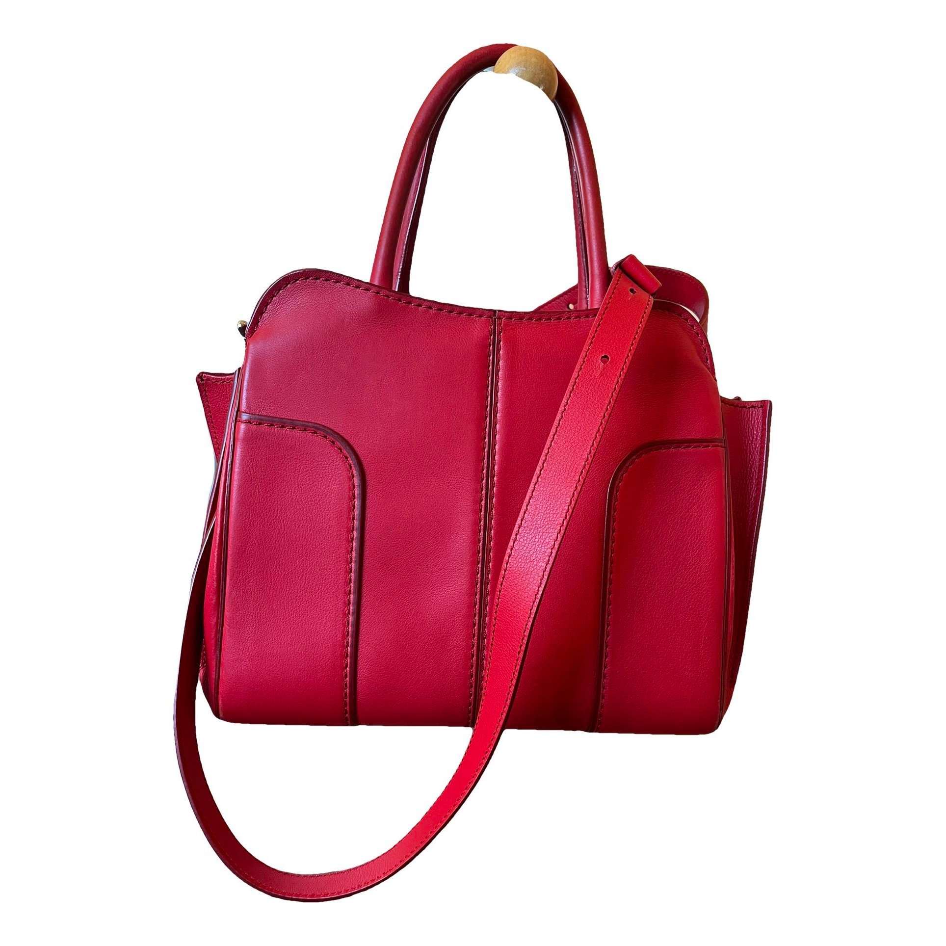 Leather handbag