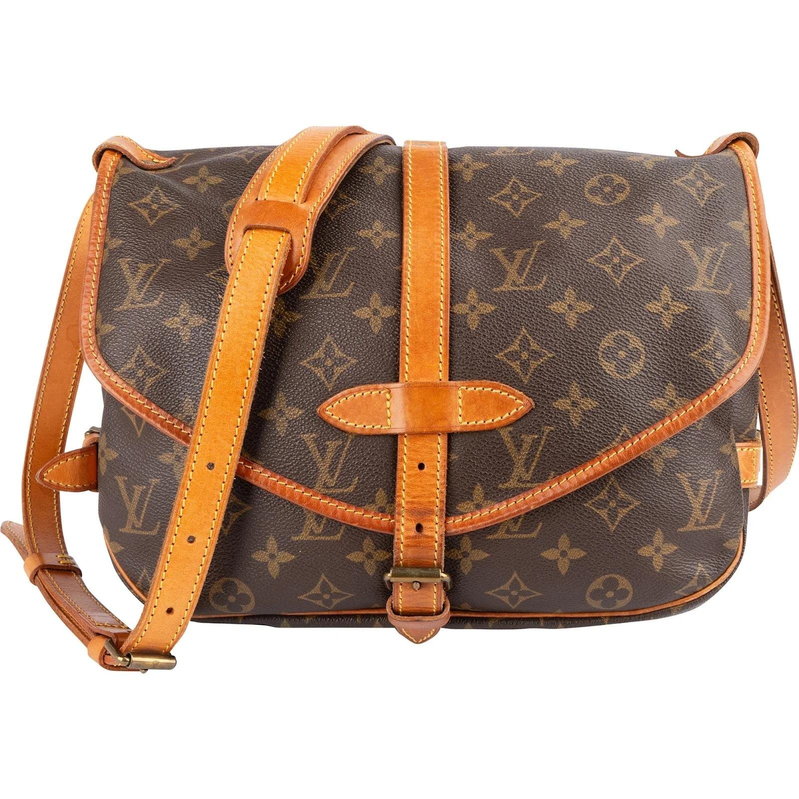 Saumur leather crossbody bag