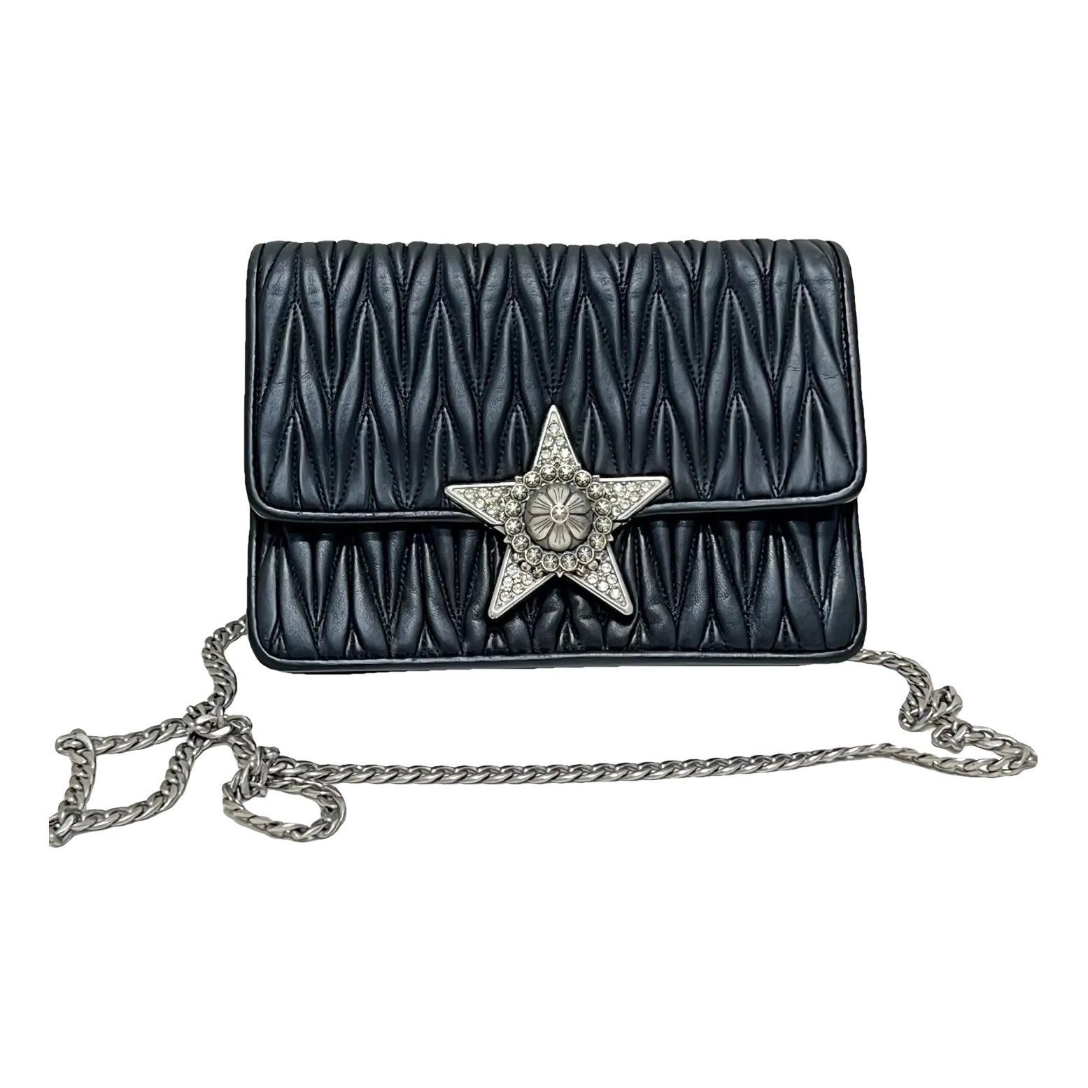 Leather crossbody bag