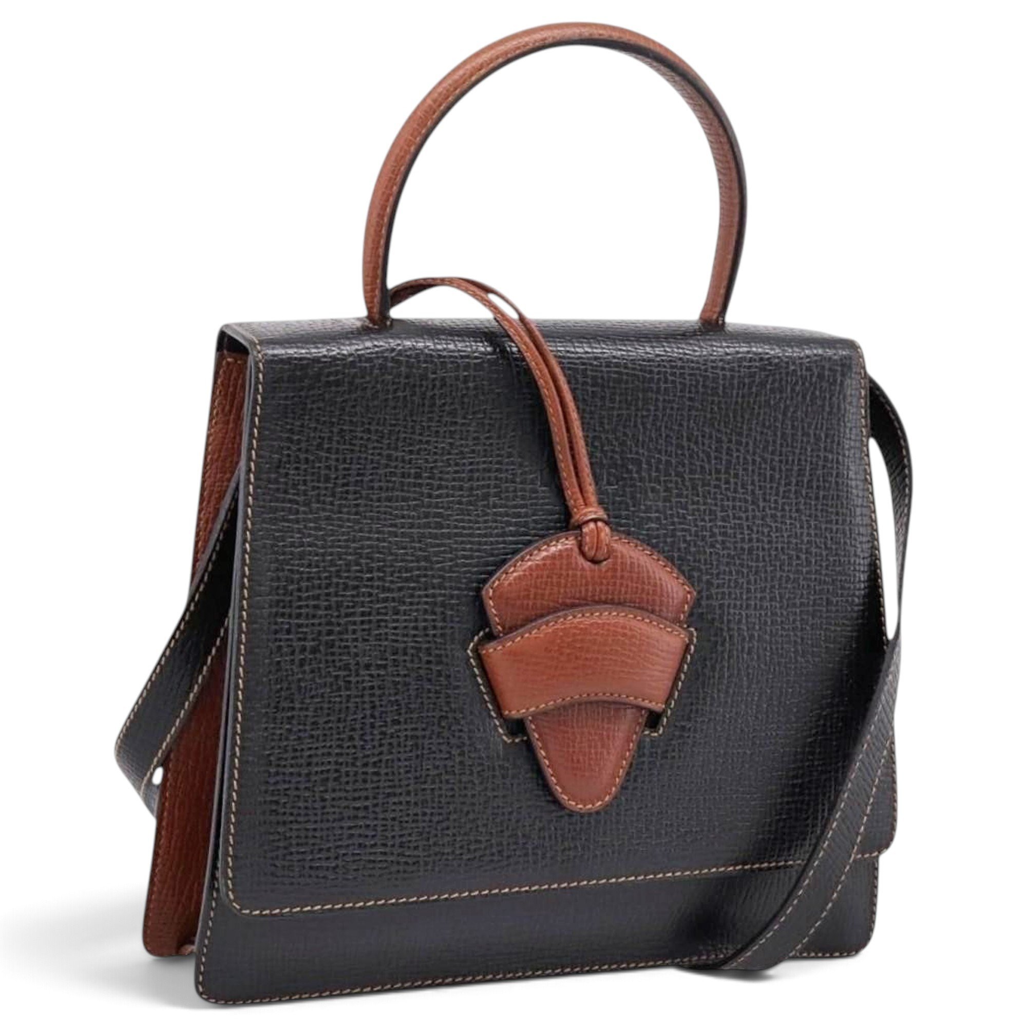 Barcelona leather handbag