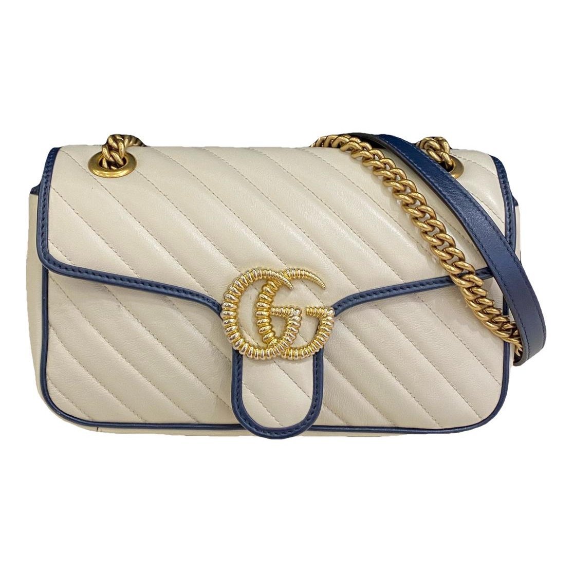GG Marmont Flap leather crossbody bag
