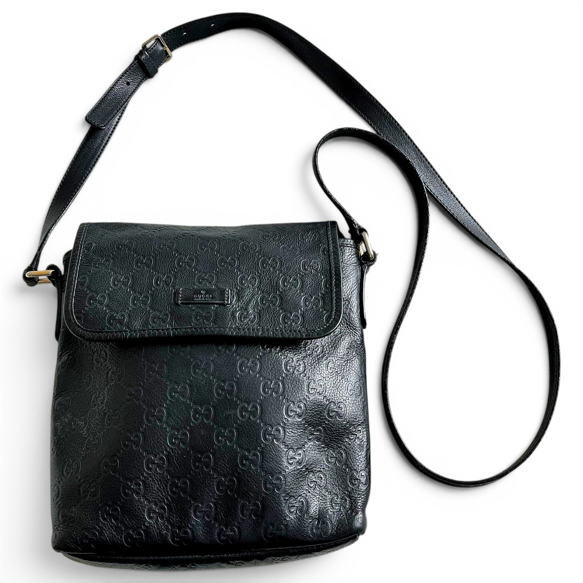Leather crossbody bag