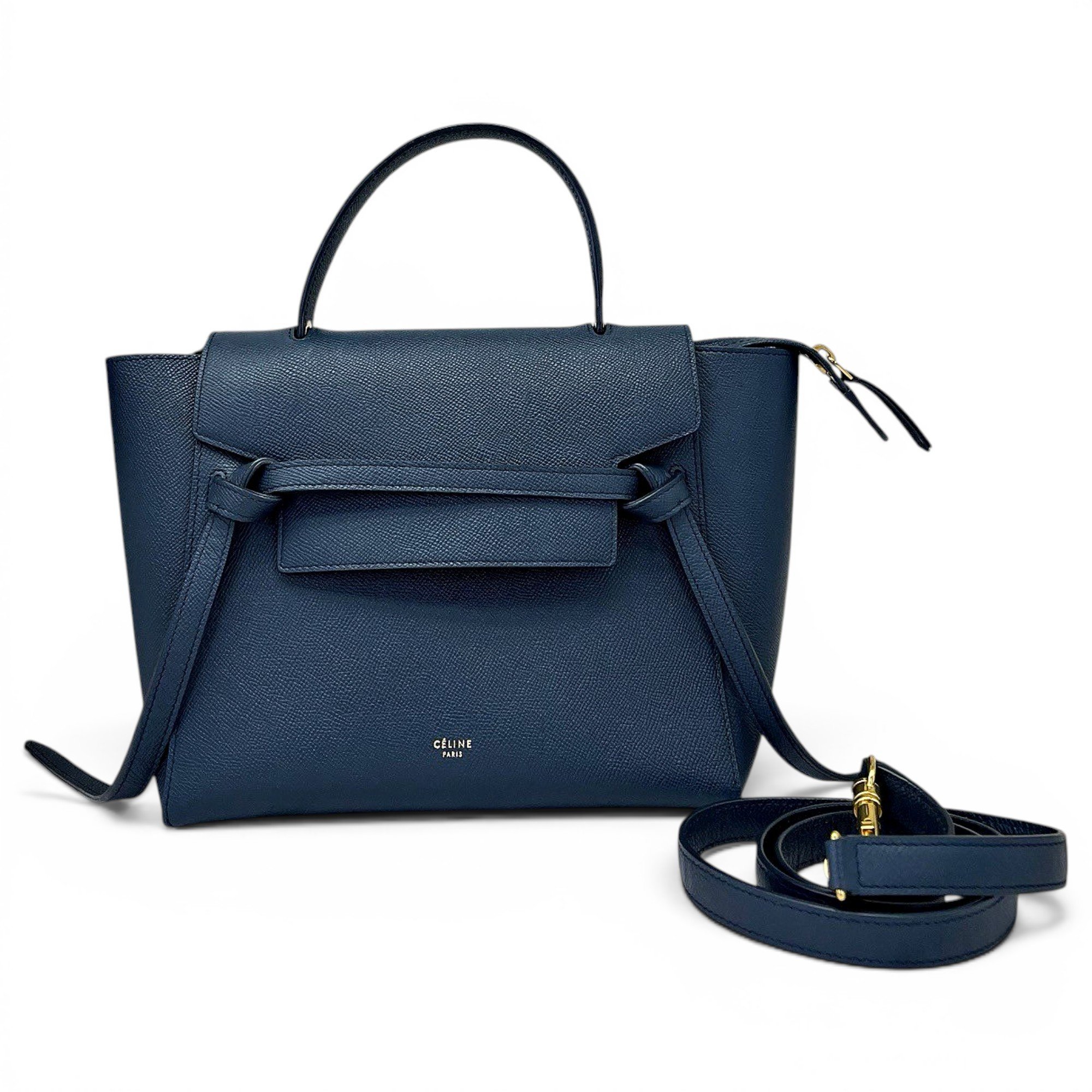 Celine Belt leather handbag