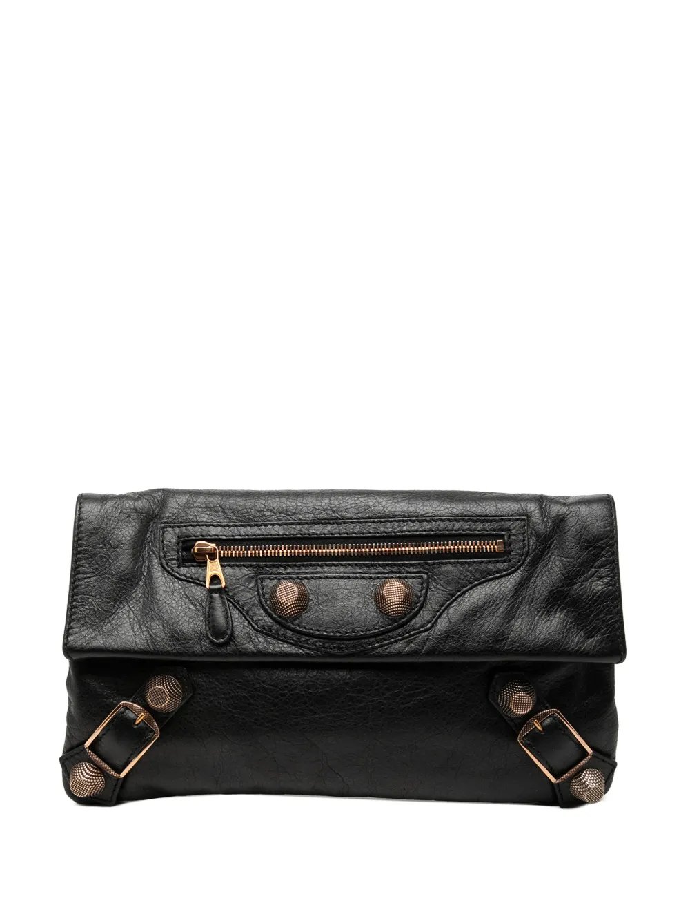 Balenciaga 2007-2010 Lambskin Motocross Giant 21 Envelope clutch bag