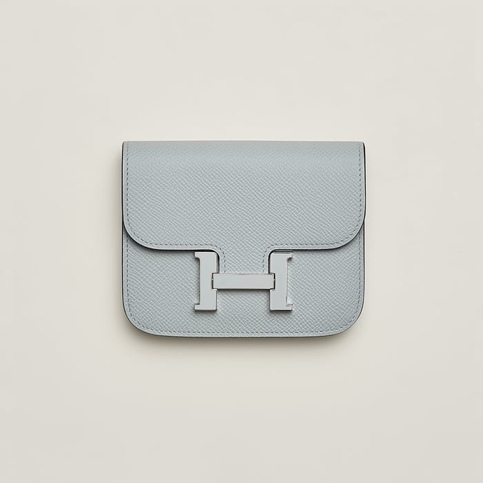 Bleu Glacier Constance Slim Wallet