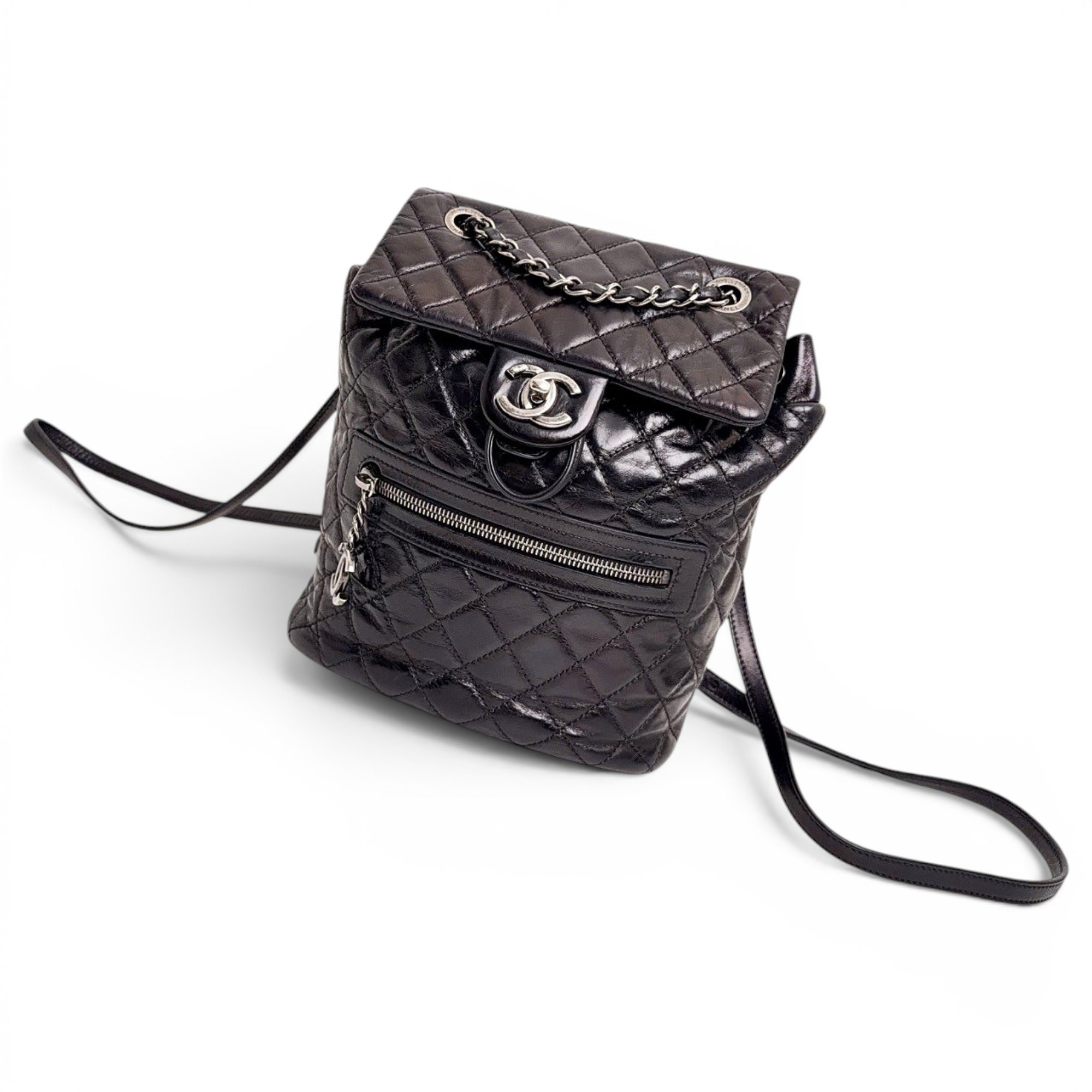 Mountain leather backpack