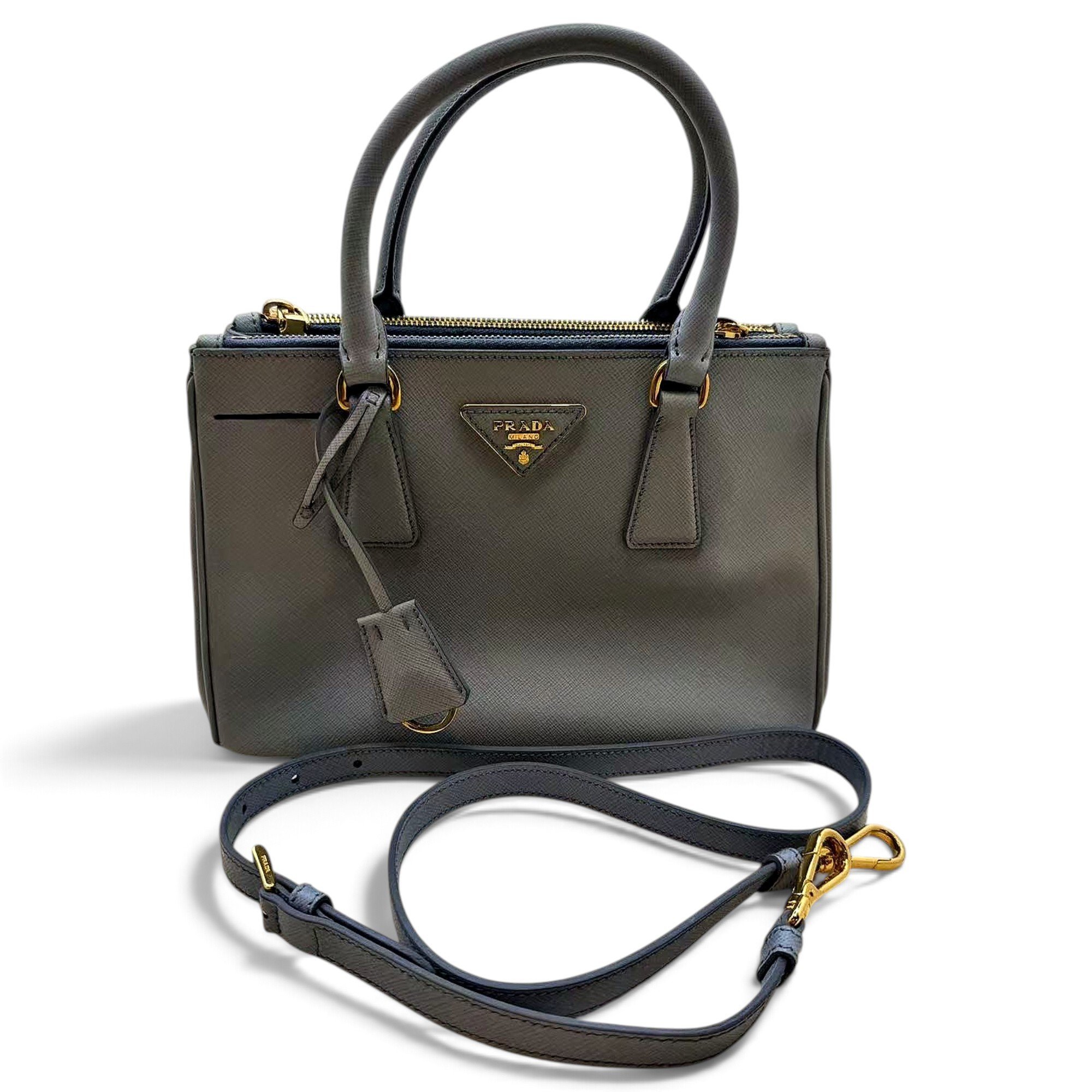Galleria leather handbag