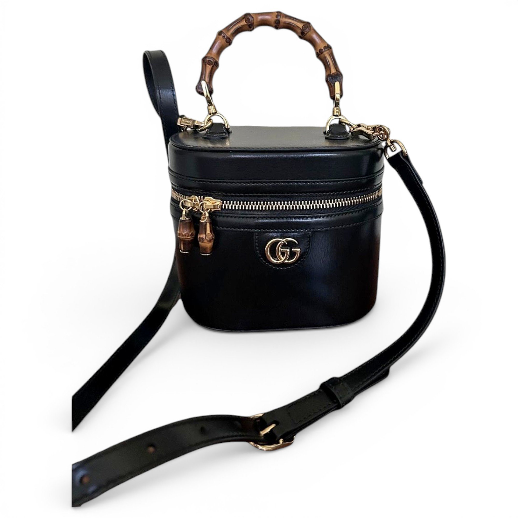 Leather handbag