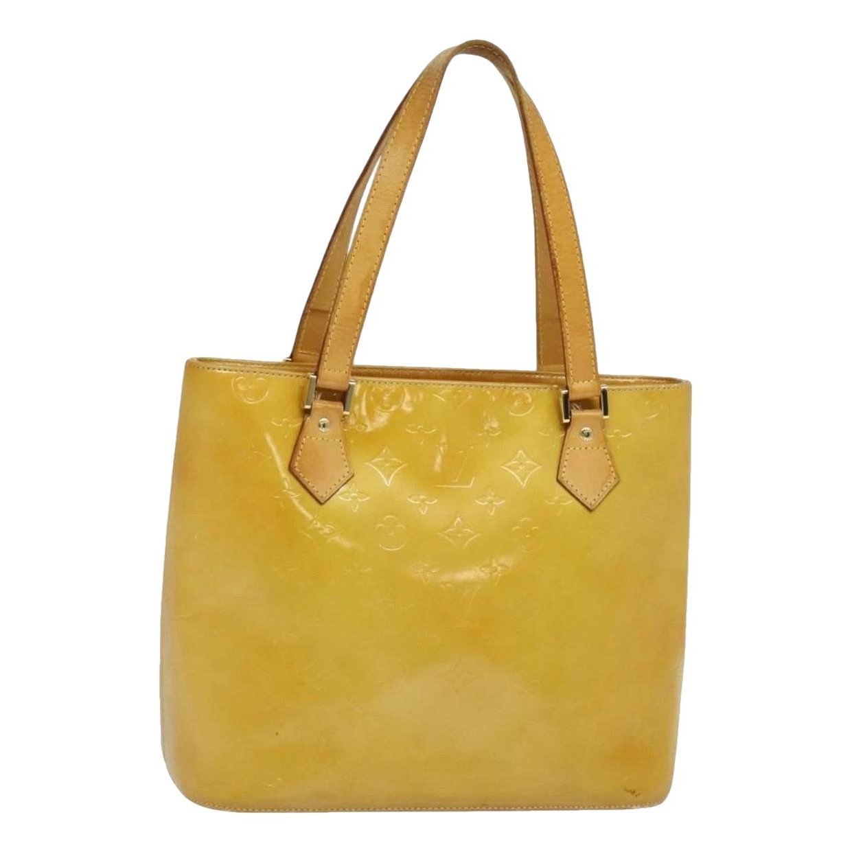 Patent leather handbag