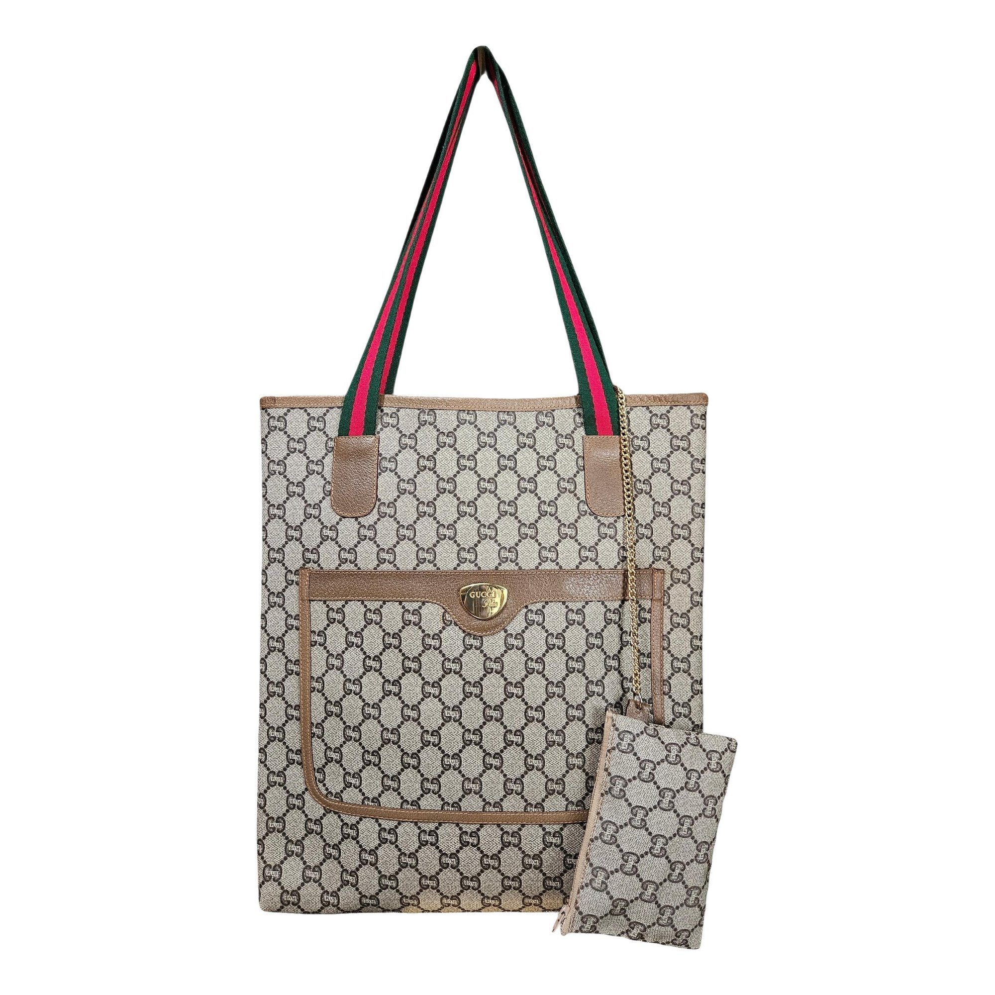 Ophidia patent leather tote
