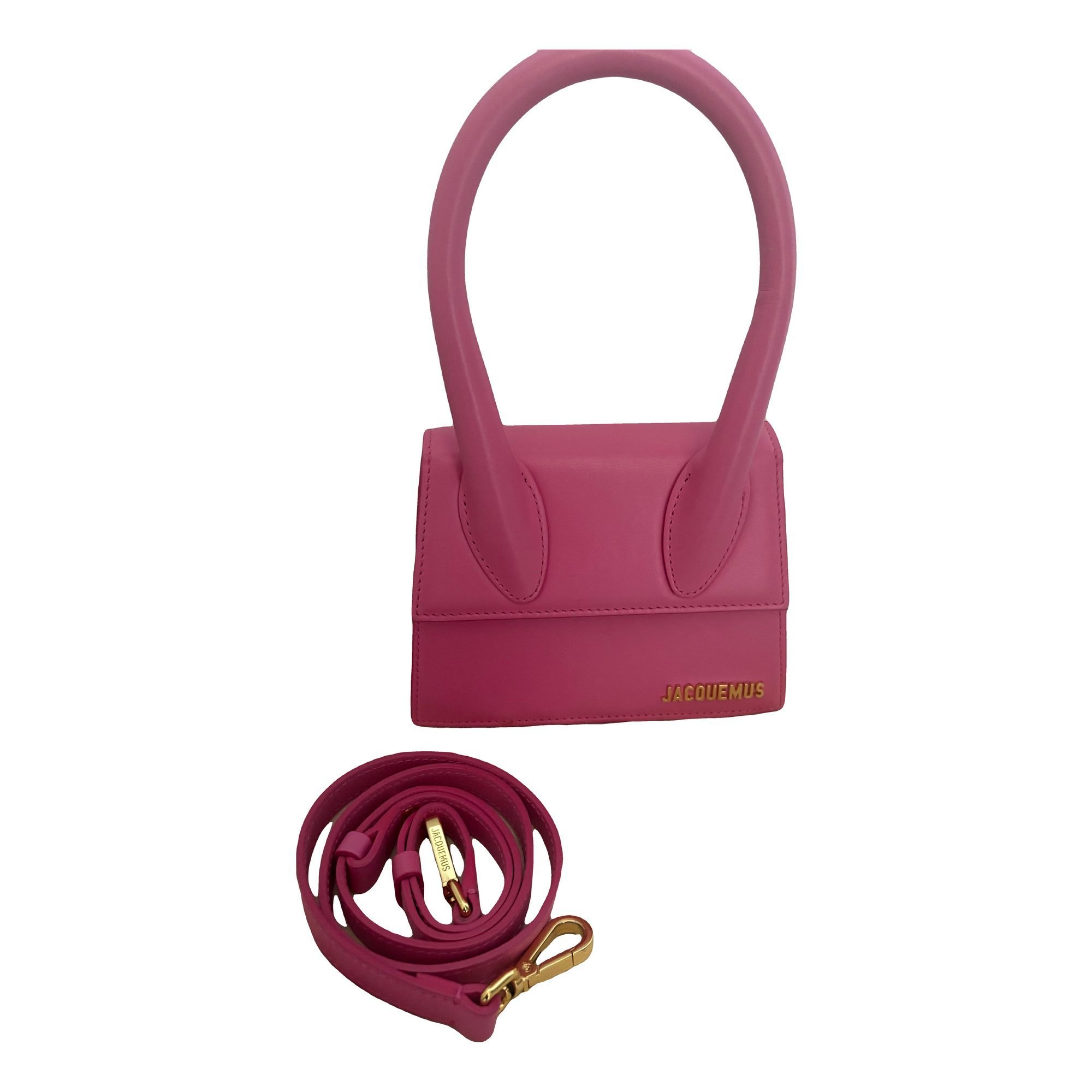 Le Chiquito Noeud leather crossbody bag