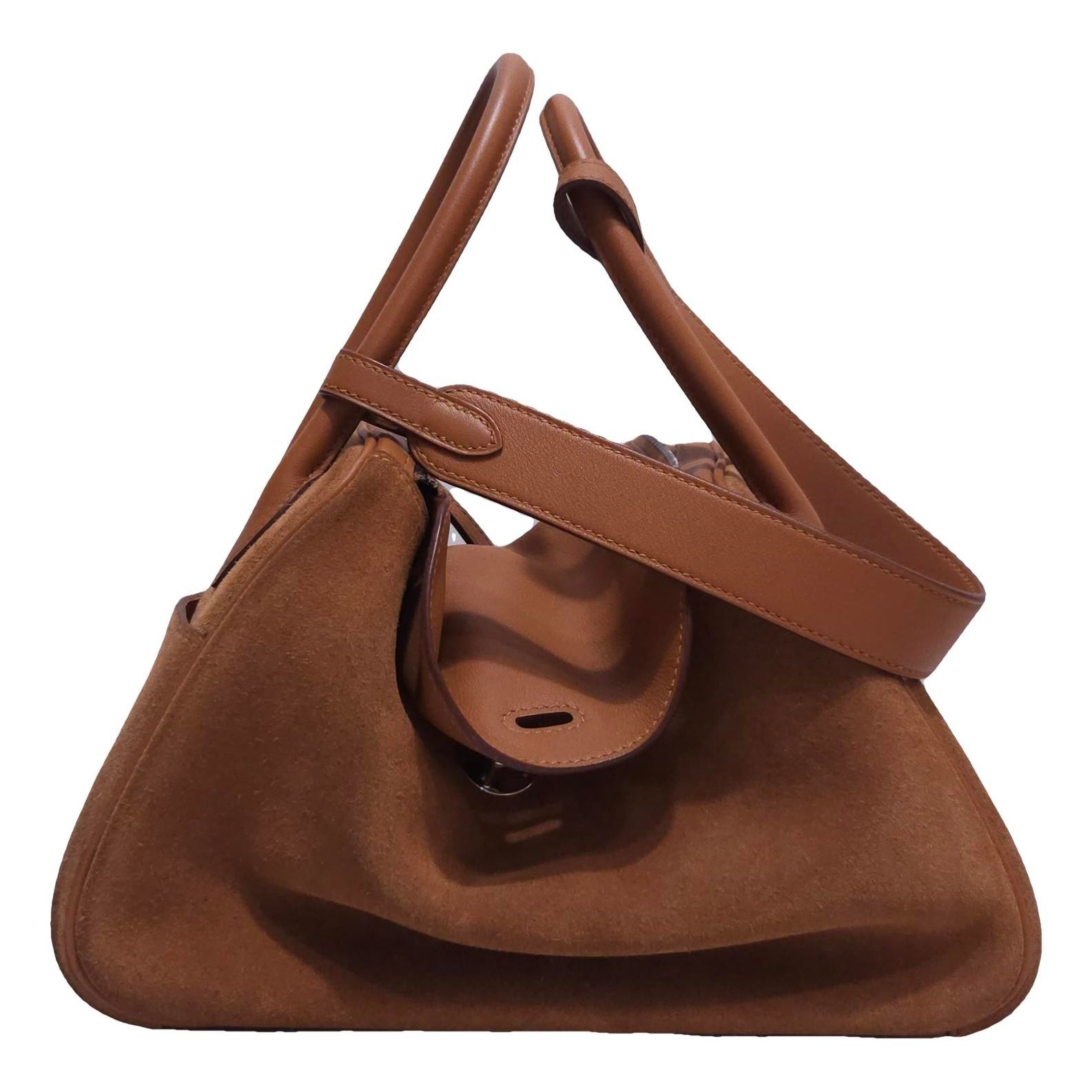 Lindy leather handbag
