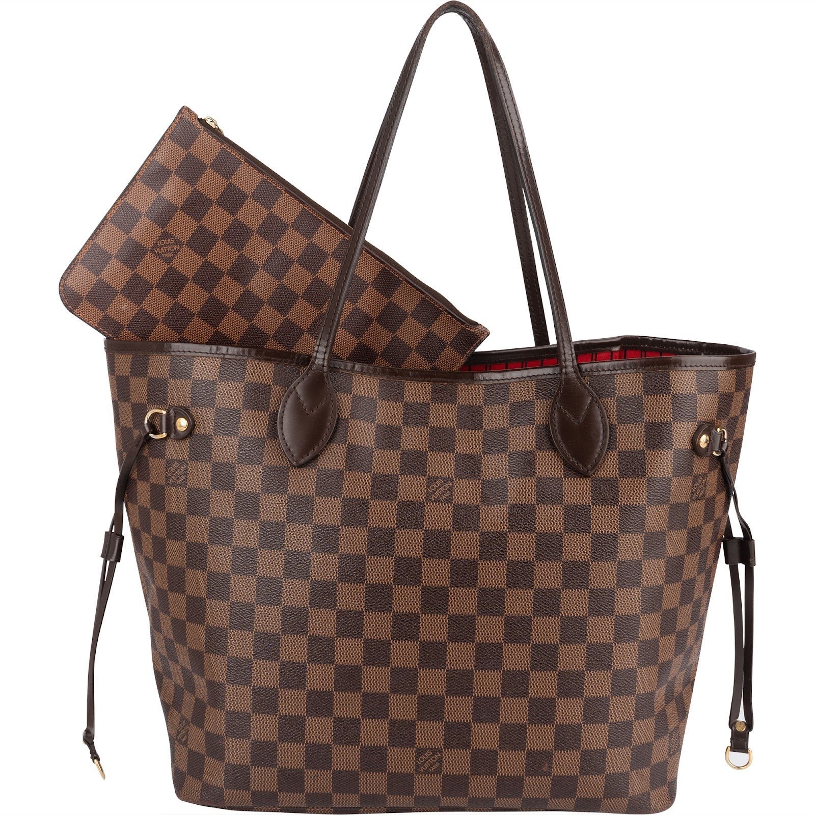 Neverfull leather handbag