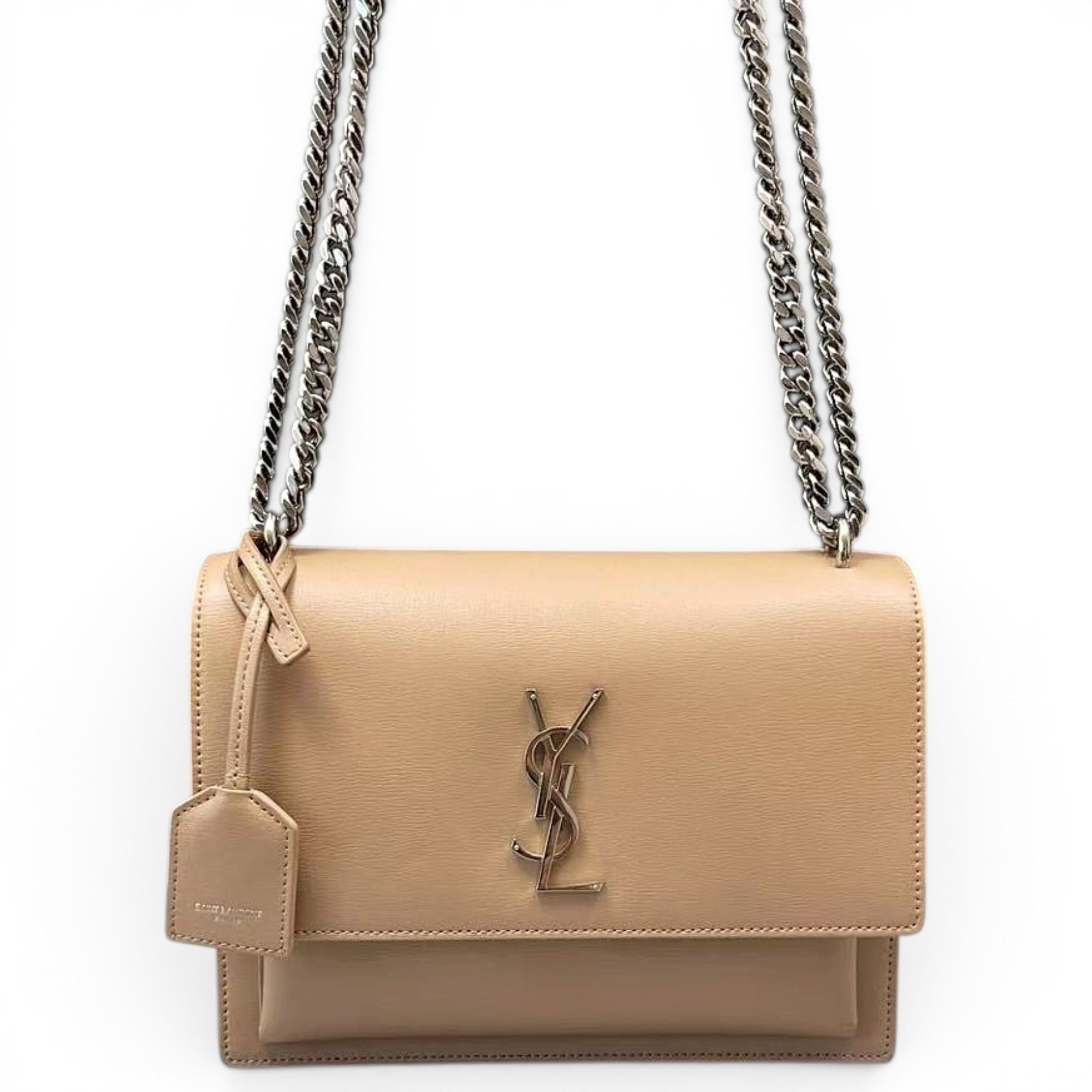 Sunset leather handbag